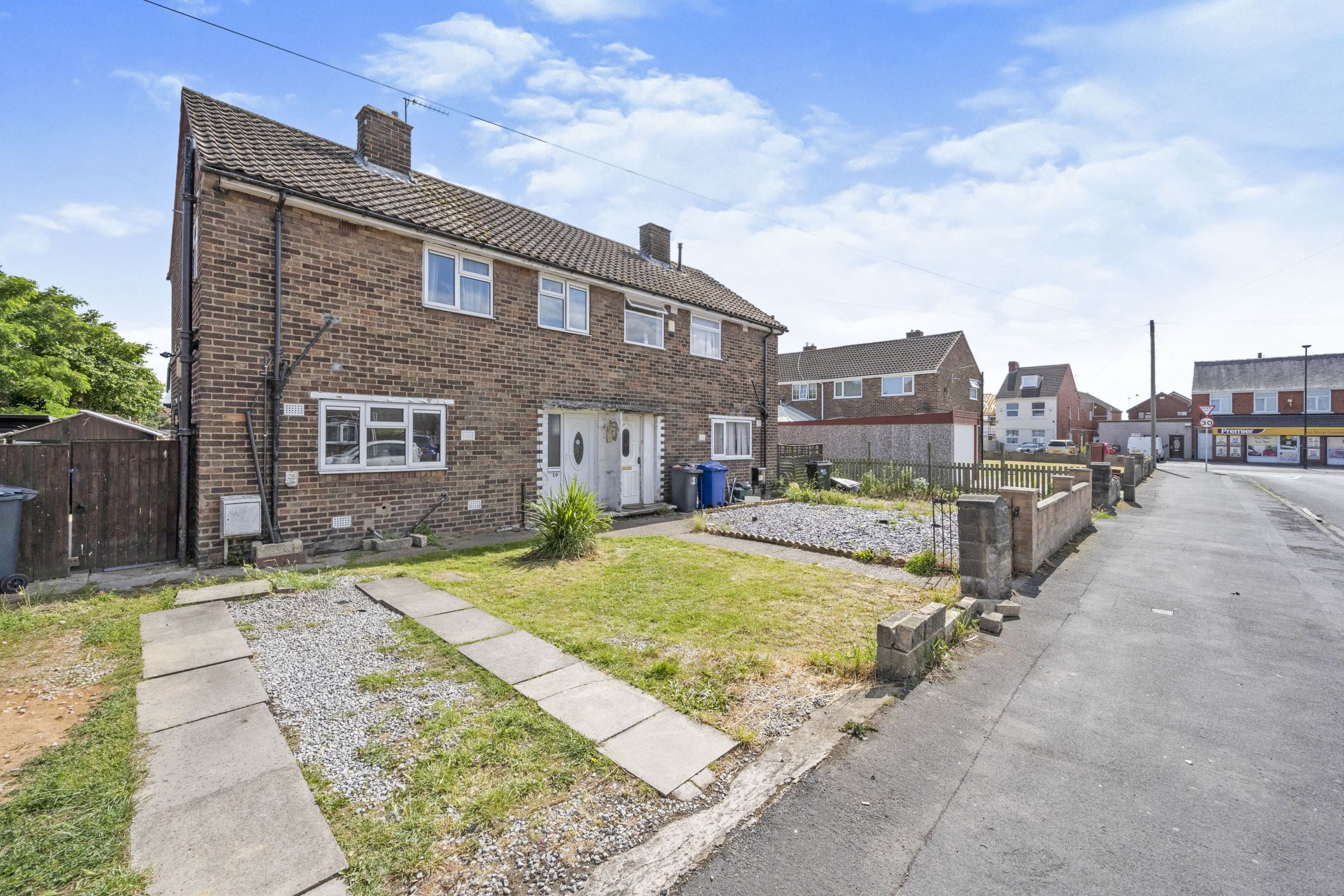3 bed semidetached house for sale in Grange Road, Moorends, Doncaster