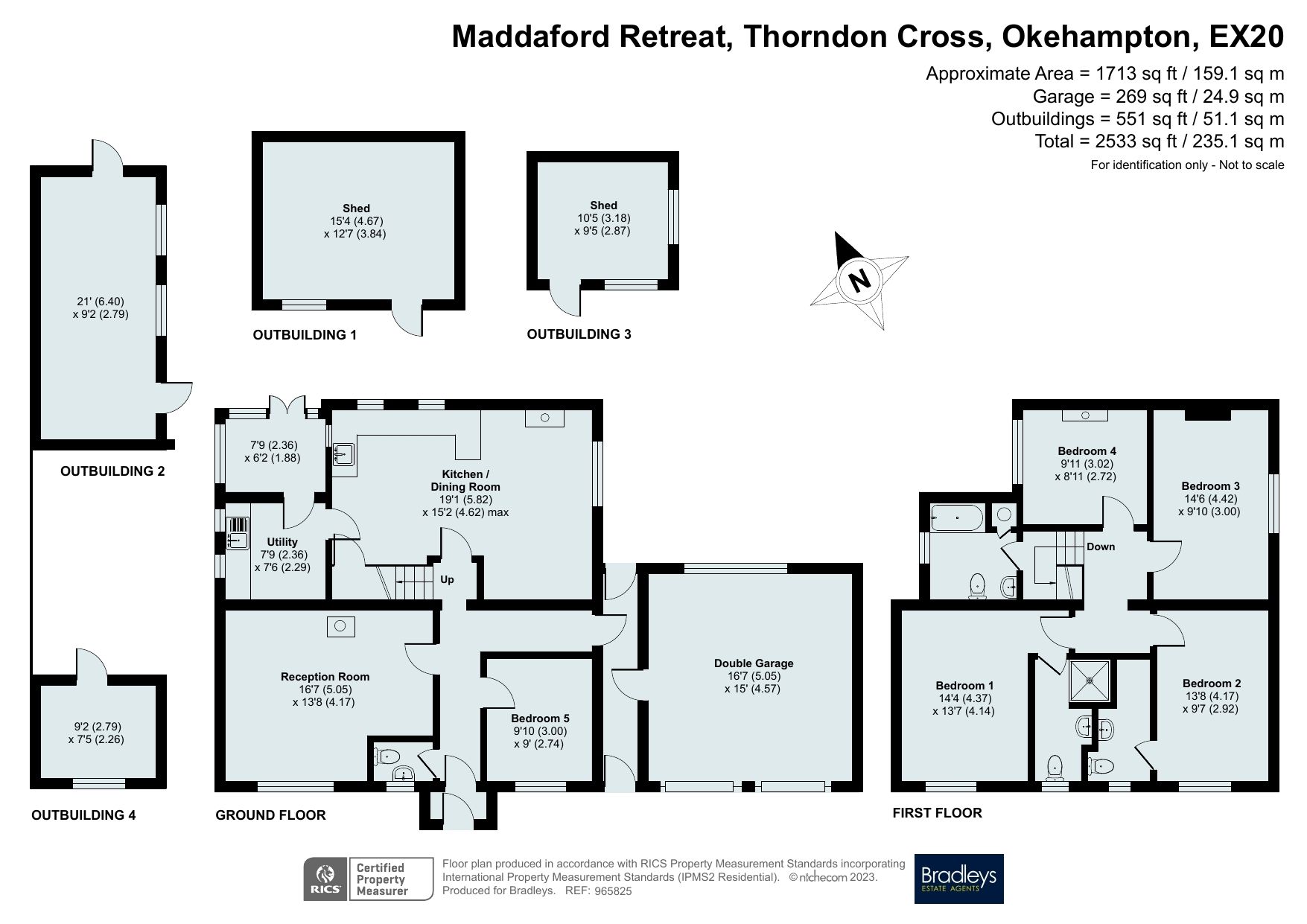 4 bed detached house for sale in Thorndon Cross, Okehampton, Devon EX20 Zoopla