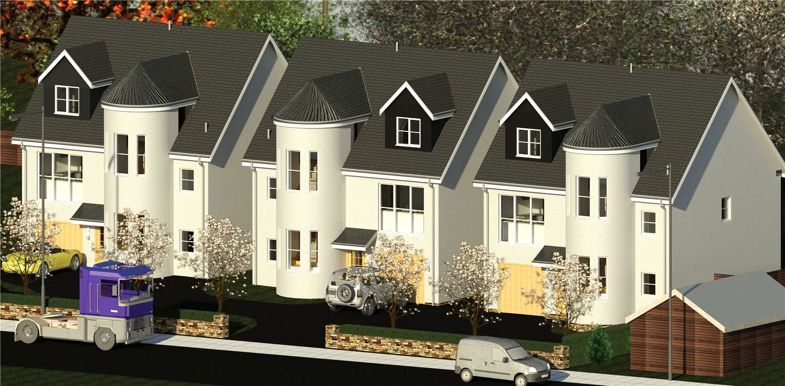 New home, 4 bed detached house for sale in Graham Terrace, Airth