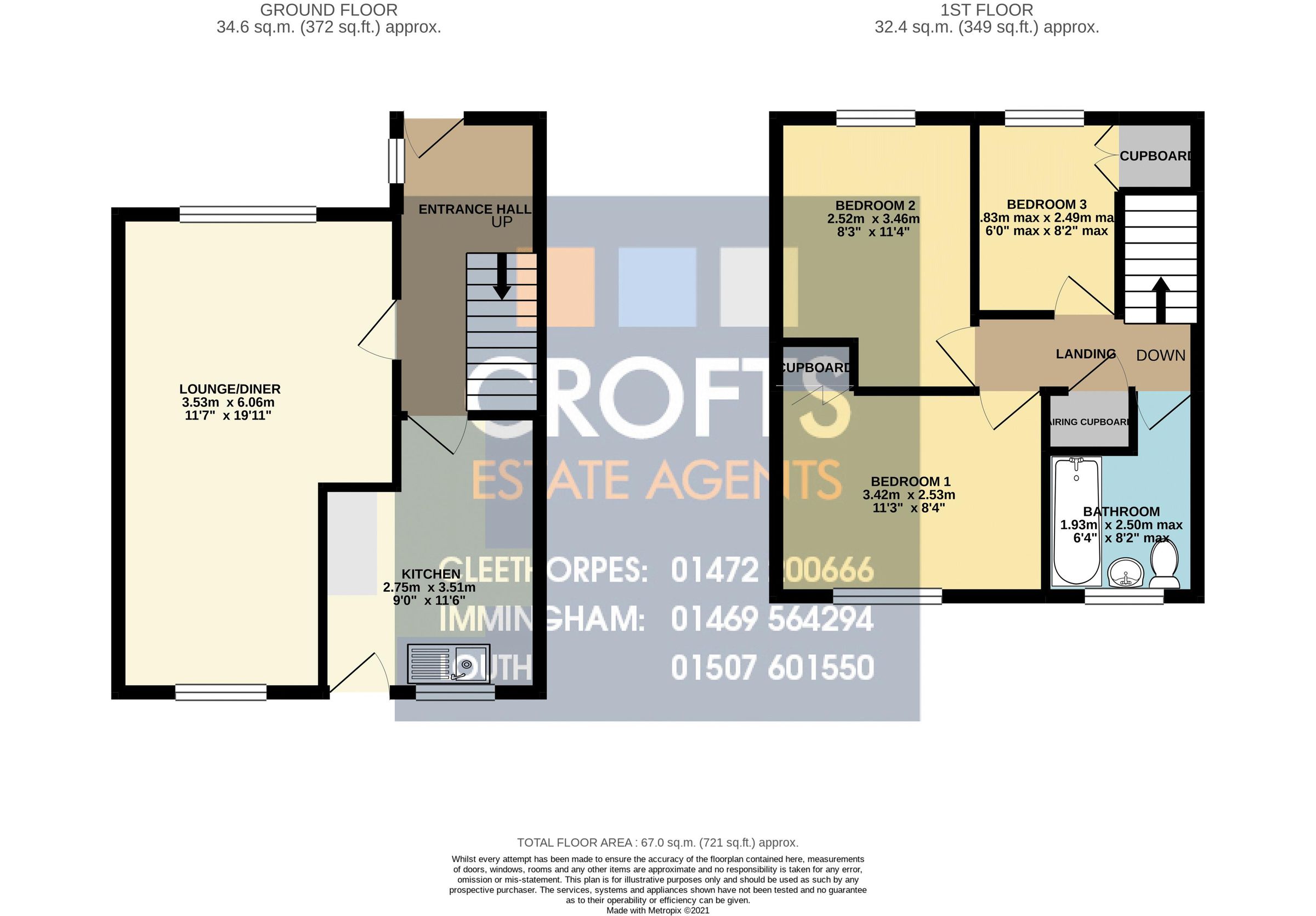3 bed detached house for sale in Nelson Way, Grimsby DN34 Zoopla