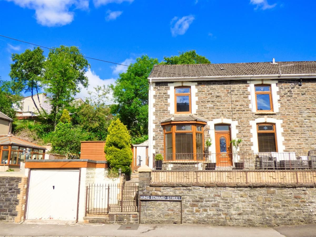3 bed semidetached house for sale in King Edward Street, Blaengarw