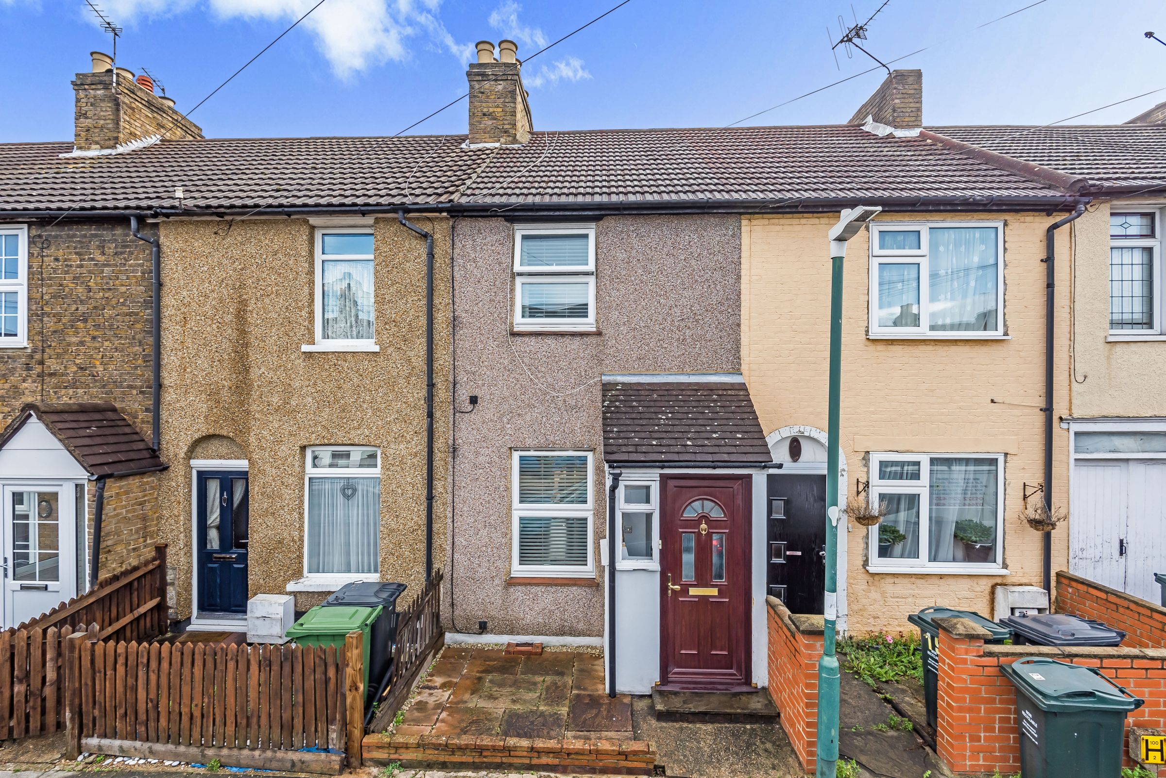 2 bed terraced house for sale in St. Albans Road, Dartford, Kent DA1