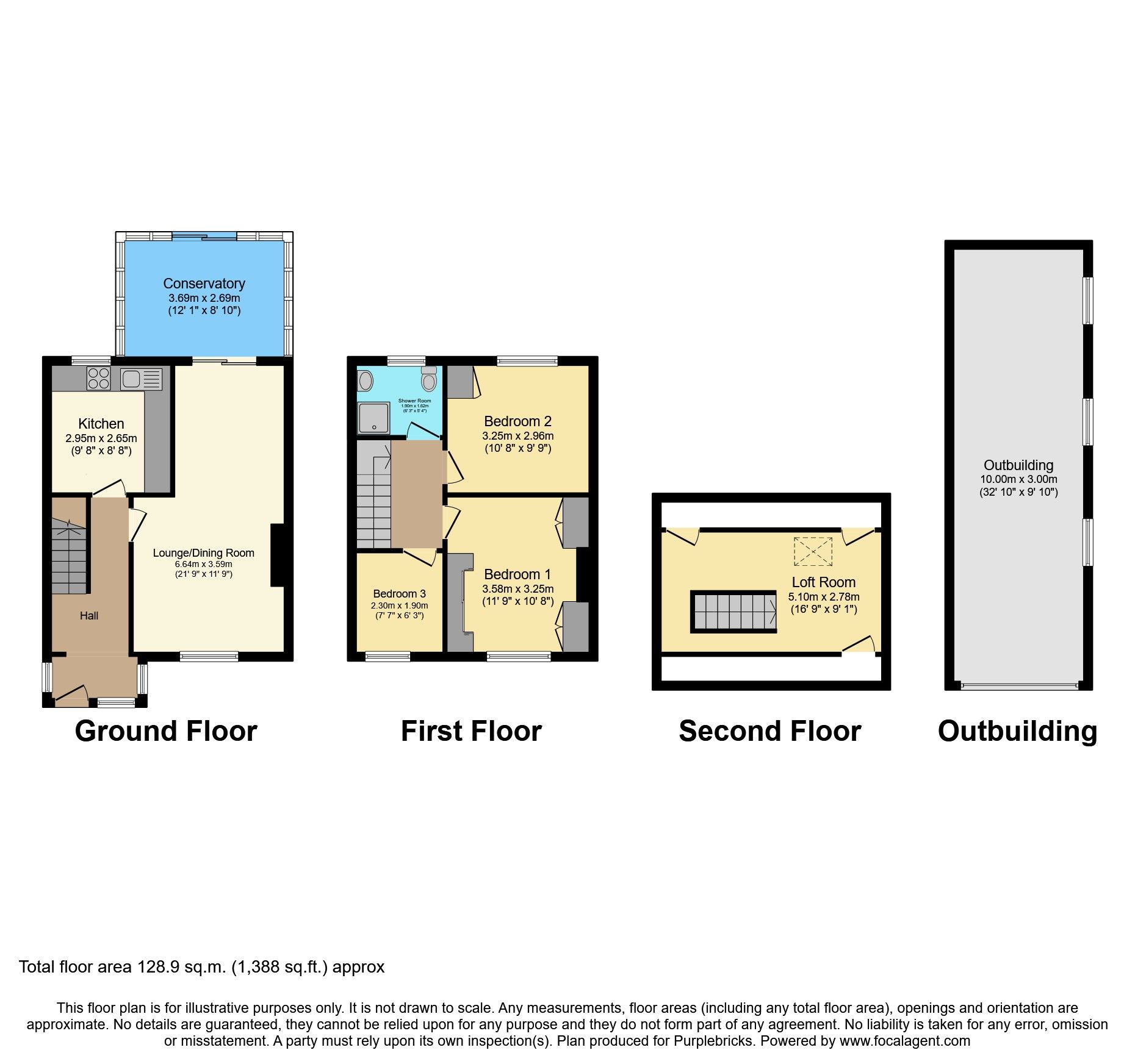 3 bed semidetached house for sale in Brookfield Road, Aldershot GU12
