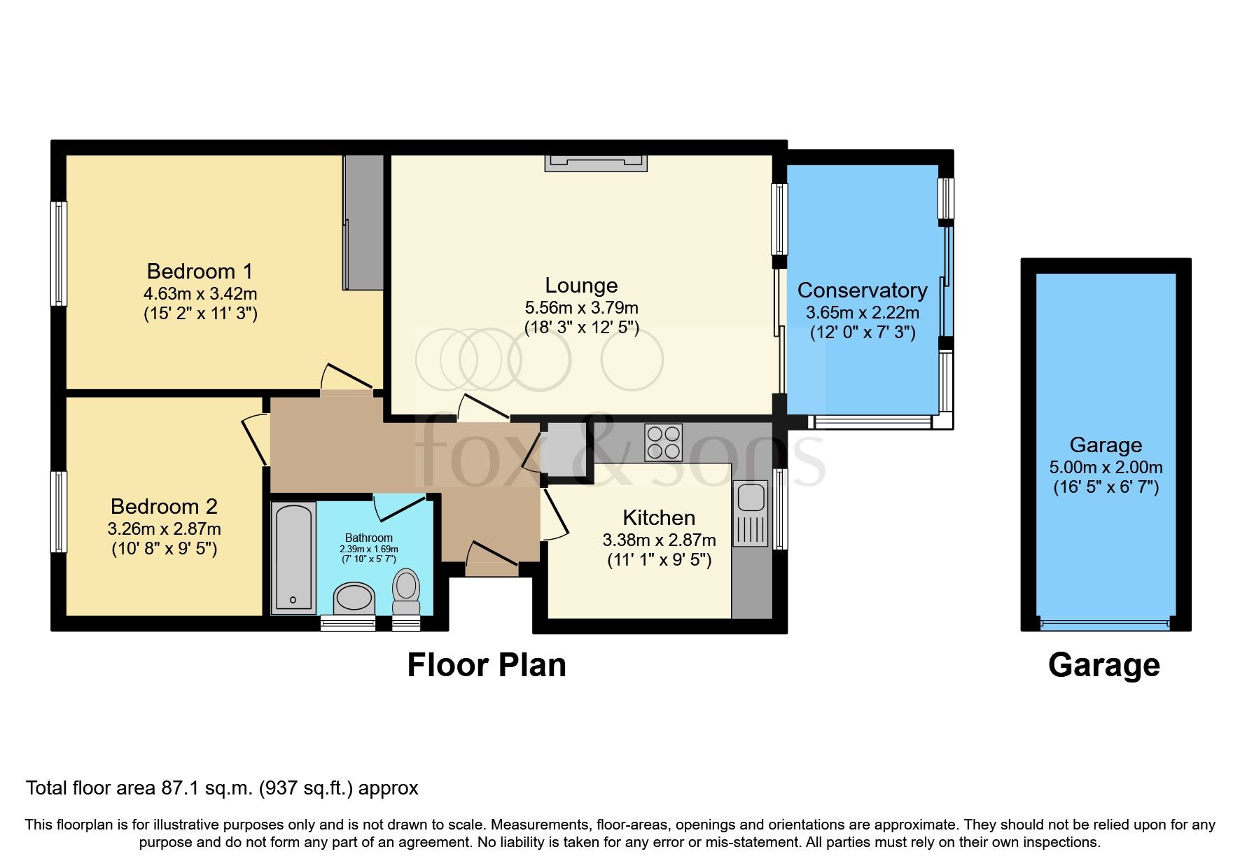 2 bed detached bungalow for sale in Durrell Close, Eastbourne BN23 Zoopla