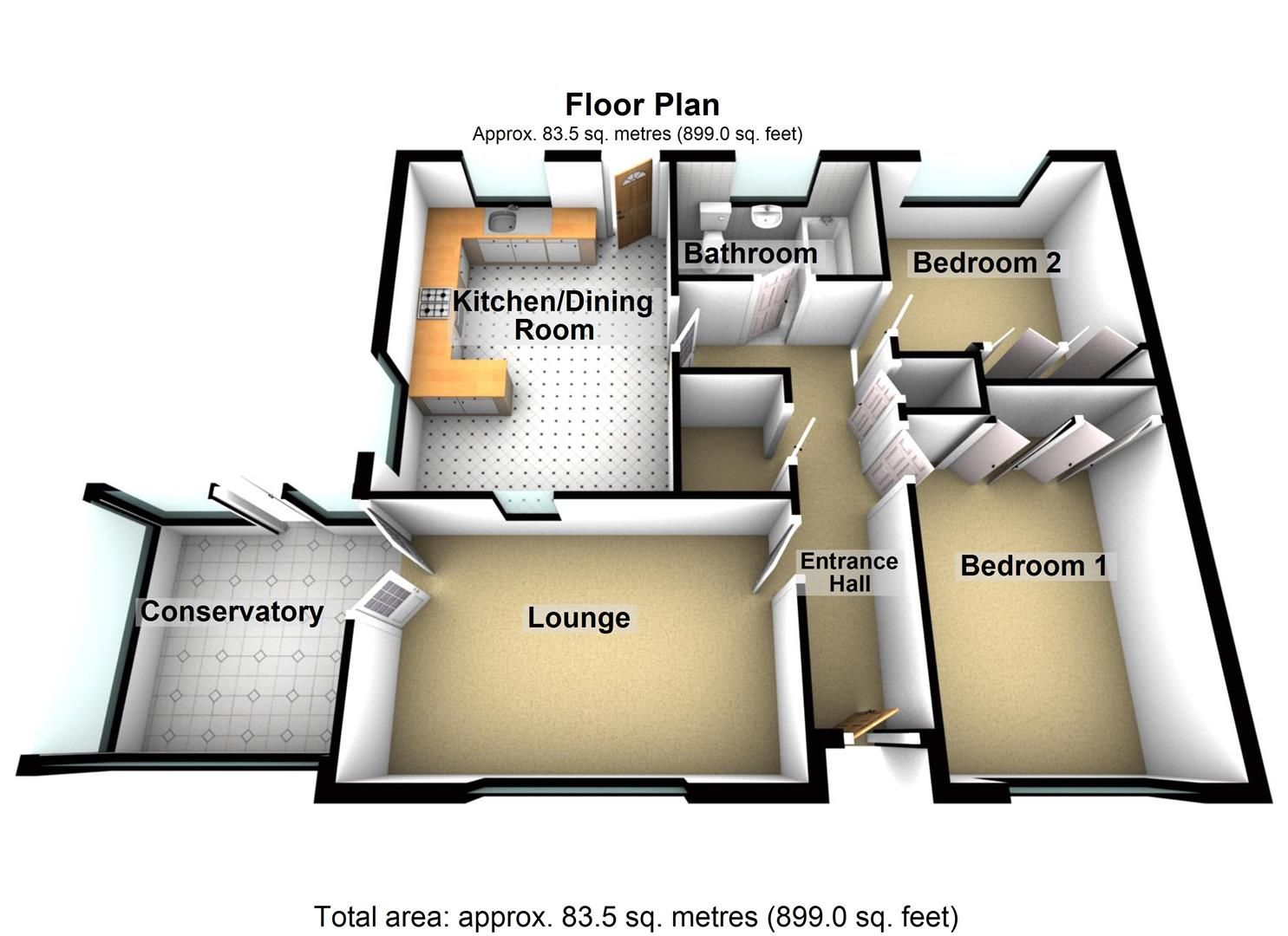 2 bed bungalow for sale in Hornsea Bridge Industrial Estate, Old Bridge