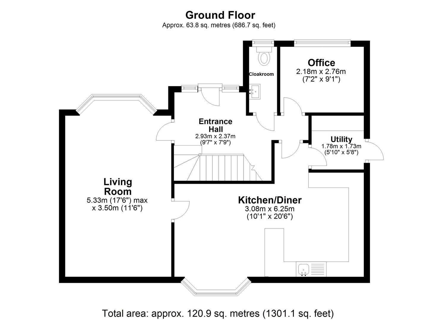 4 bed detached house for sale in Whalley Drive, Bletchley, Milton