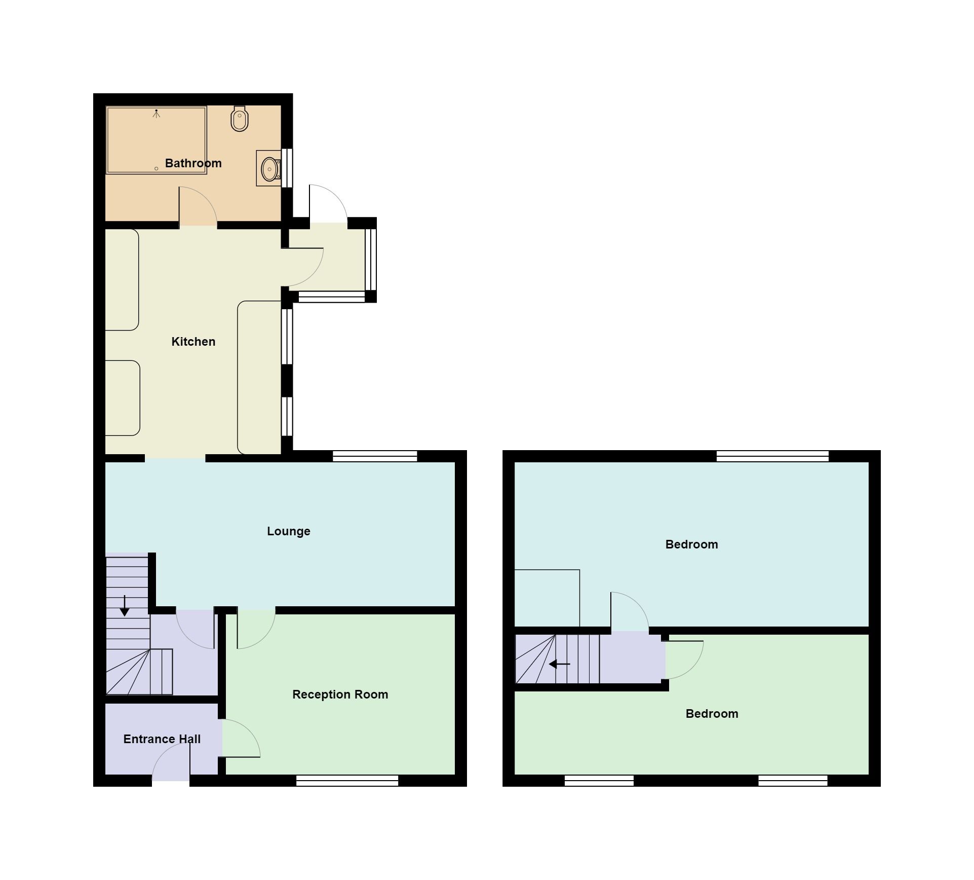 2 bed terraced house for sale in Station Road, Bagworth, Coalville LE67 Zoopla