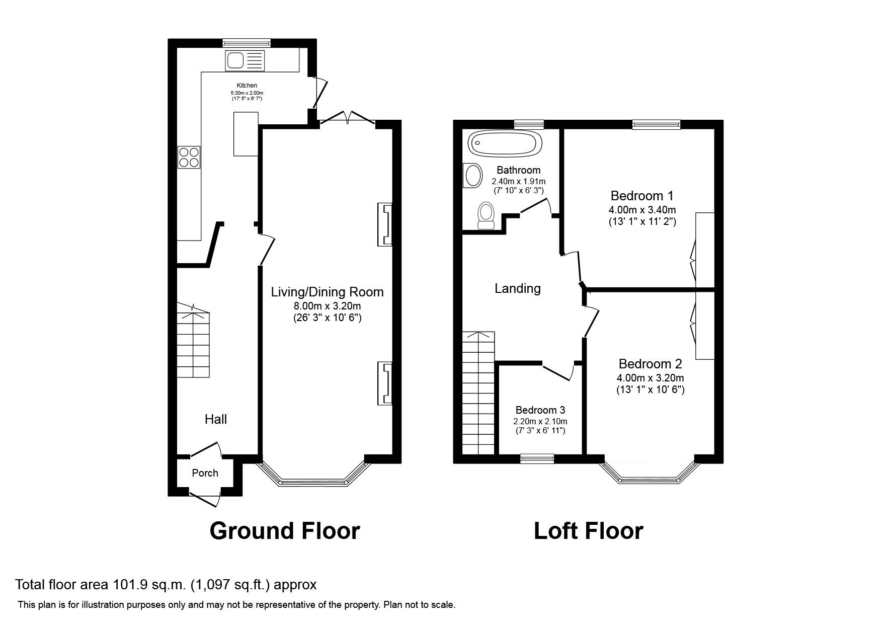 3 bed semidetached house for sale in Glenesk Road, London SE9 Zoopla