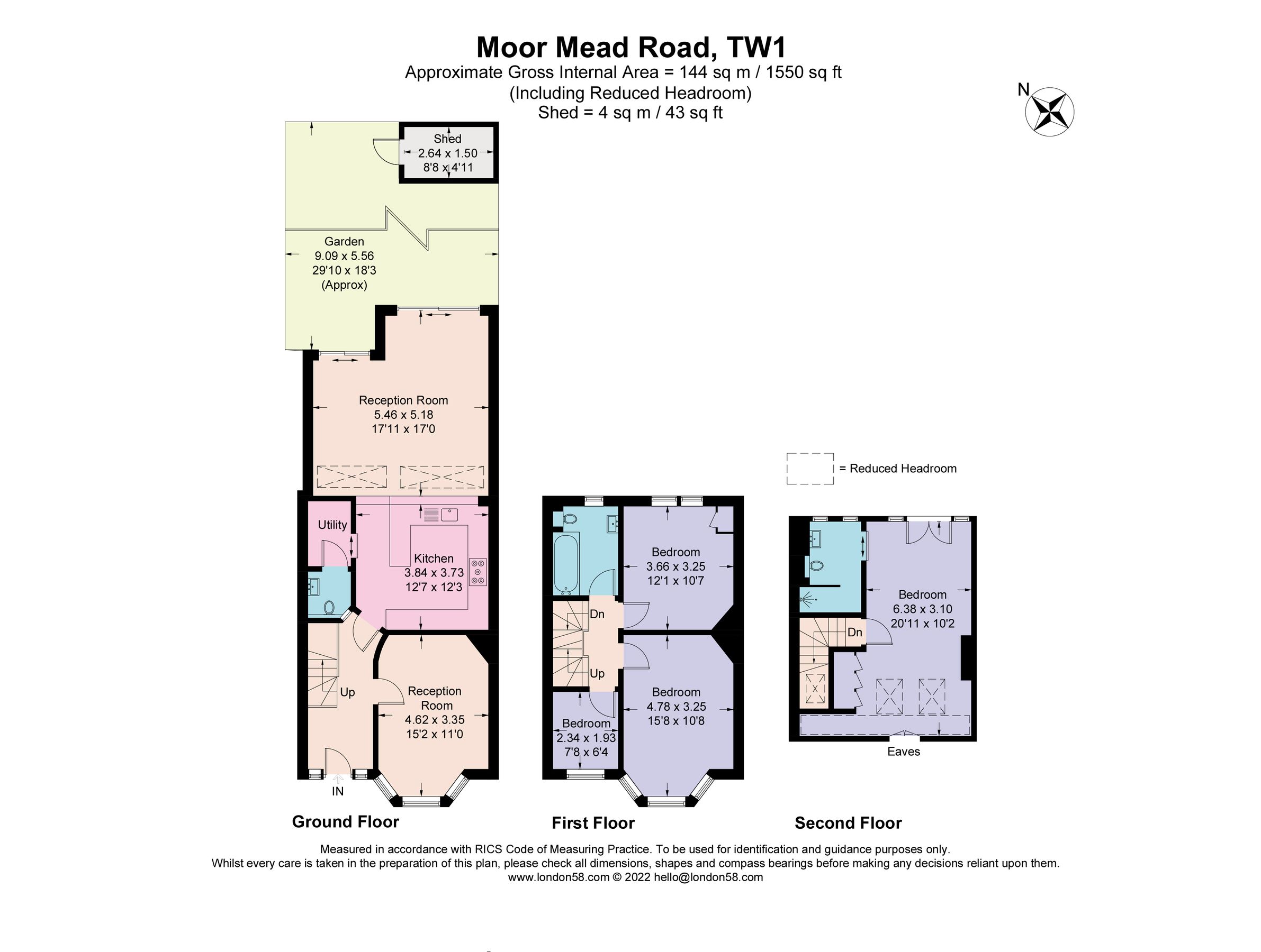 4 bed terraced house for sale in Moor Mead Road, Twickenham TW1 Zoopla