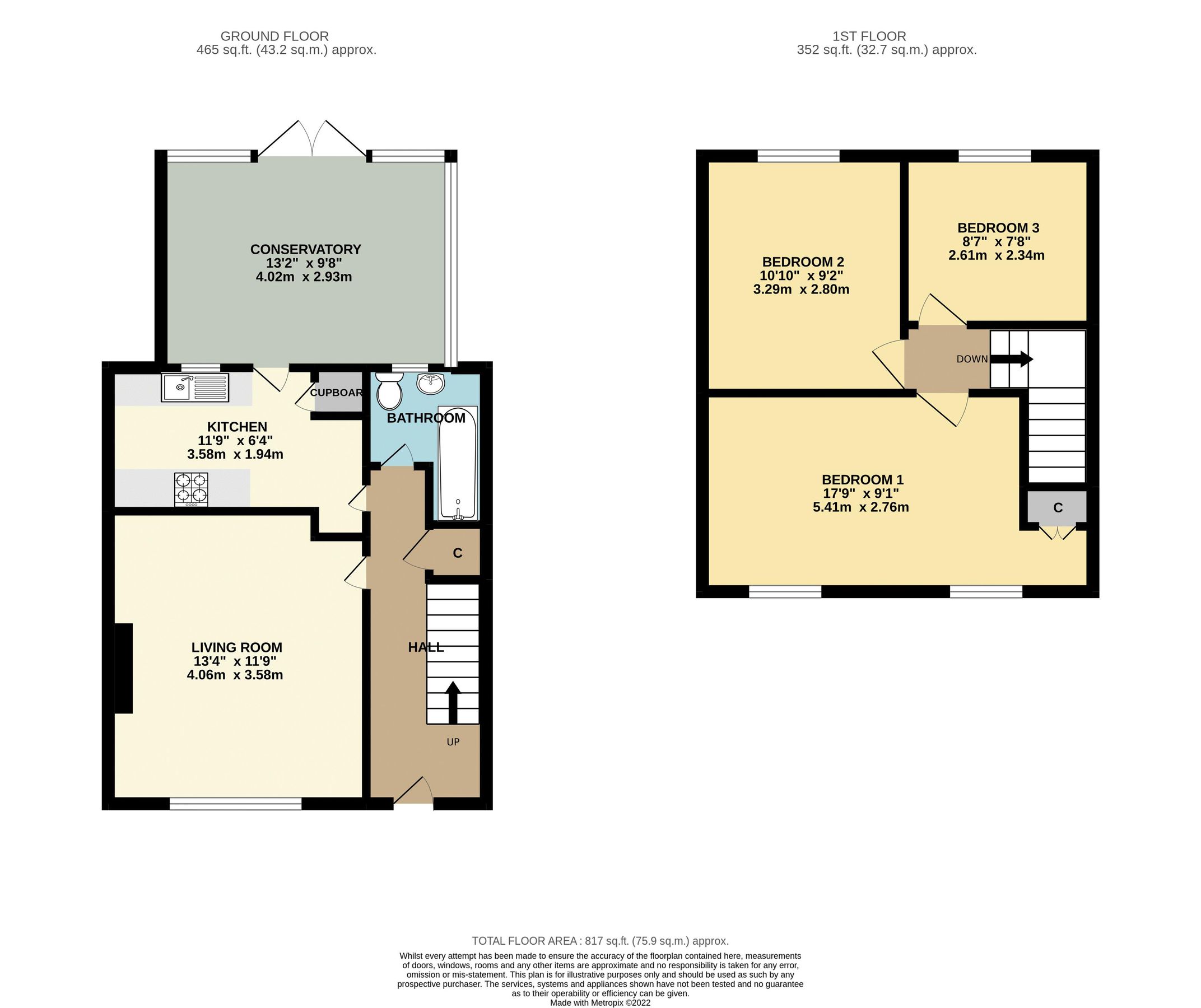 3 bed terraced house for sale in Waltham Road, Carshalton SM5 Zoopla