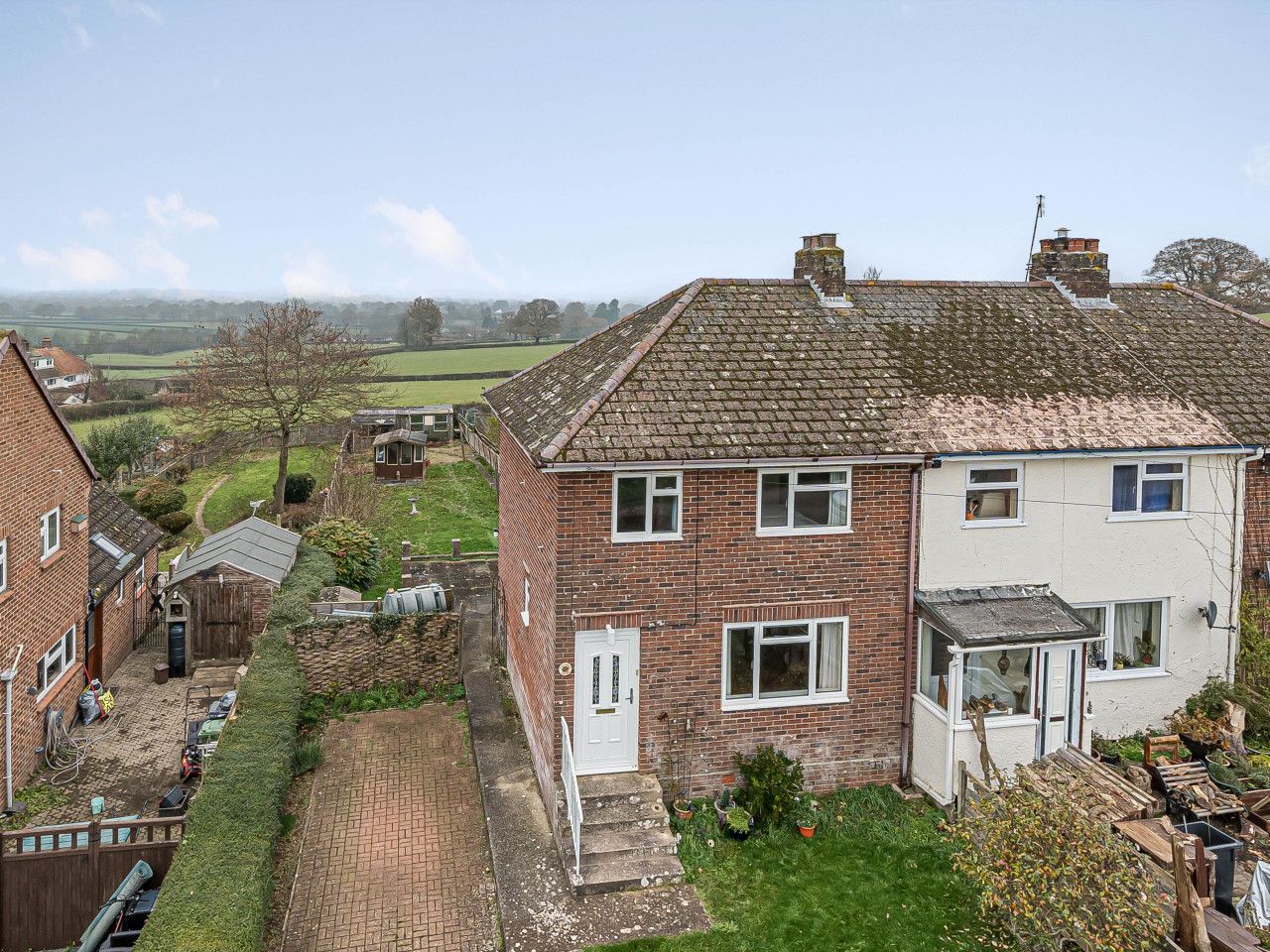 2 bed end terrace house for sale in Windmill Hill, Ashill, Ilminster