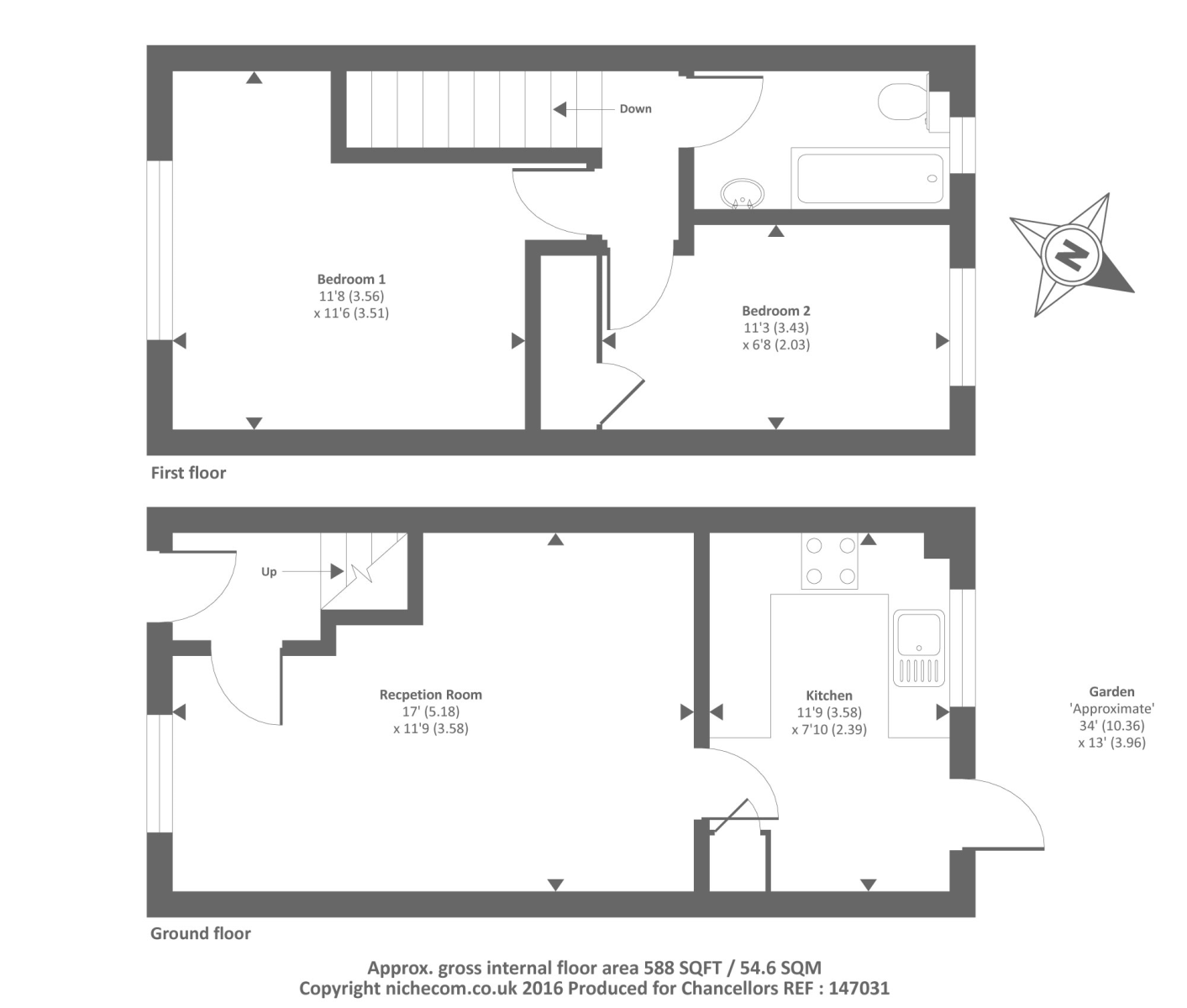 2 bed terraced house to rent in Appleton, Oxfordshire OX13 Zoopla