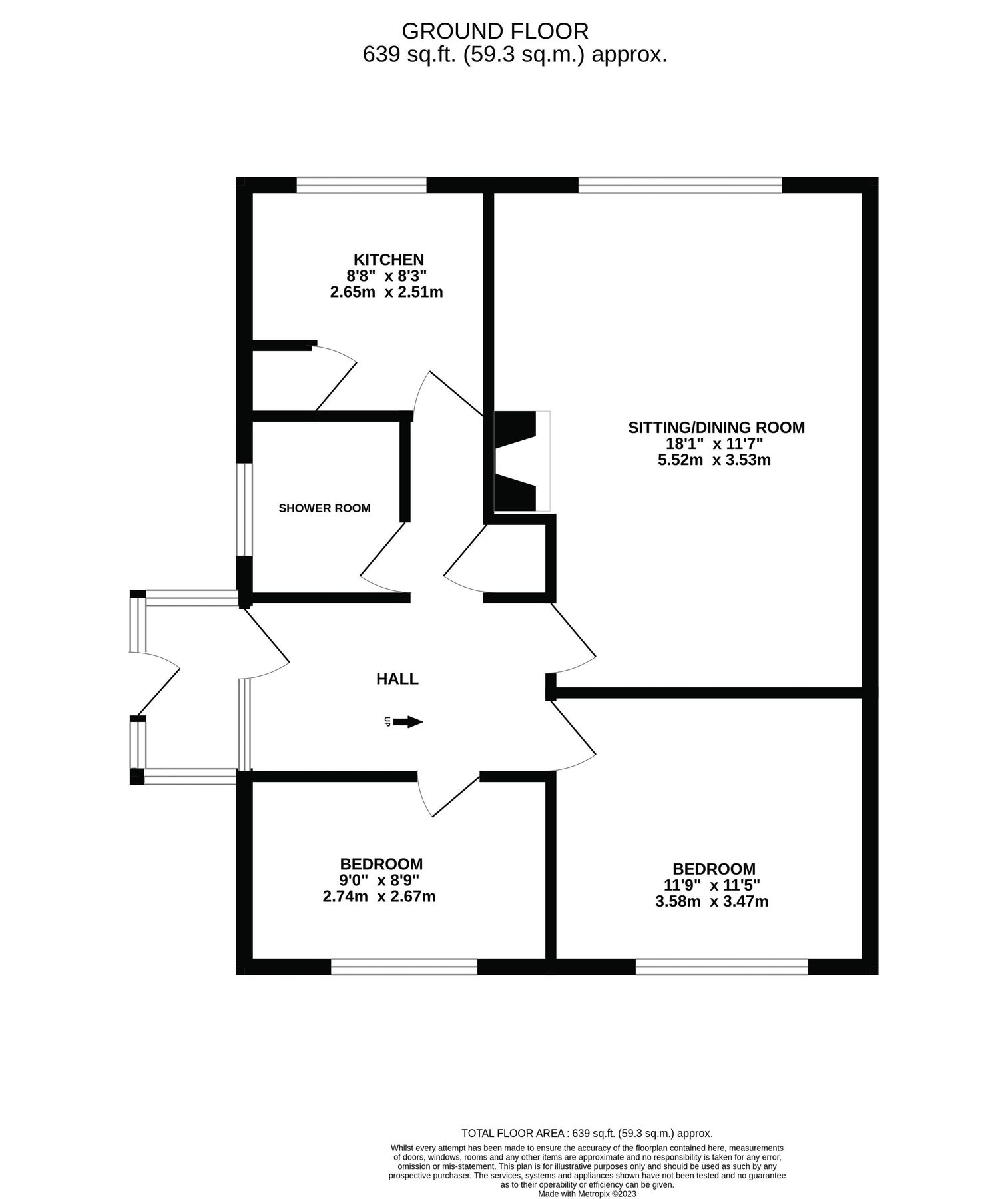 2 bed bungalow for sale in Elmhurst, Bridgnorth WV15 Zoopla