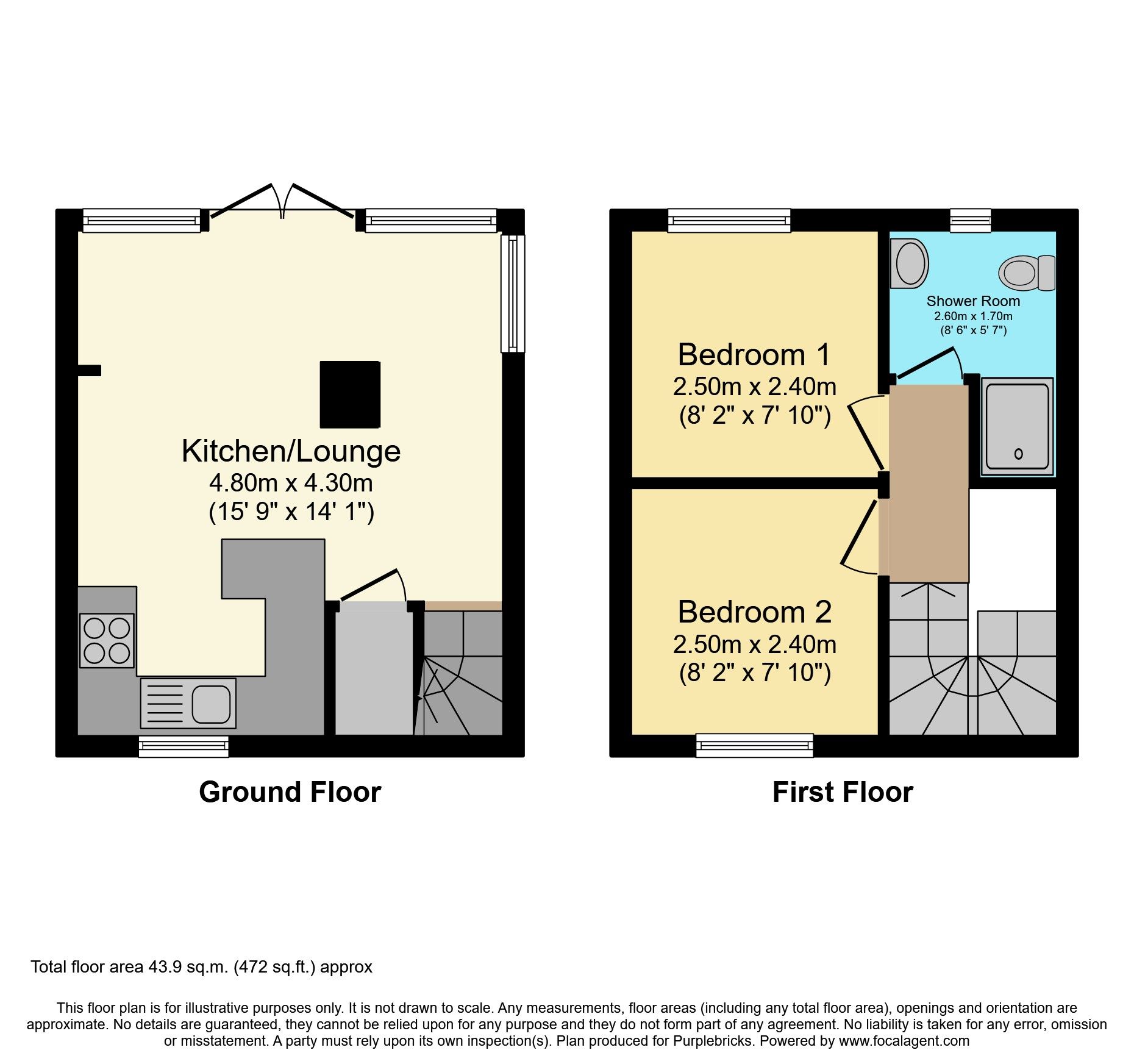 2 bed terraced house for sale in Church Road, Llangain SA33 Zoopla