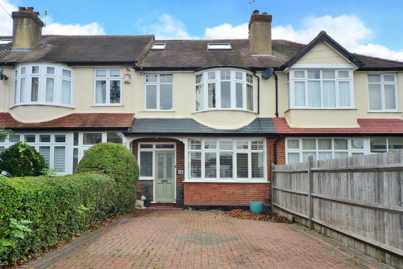 4 bed terraced house for sale in Bridgewood Road, Worcester Park KT4