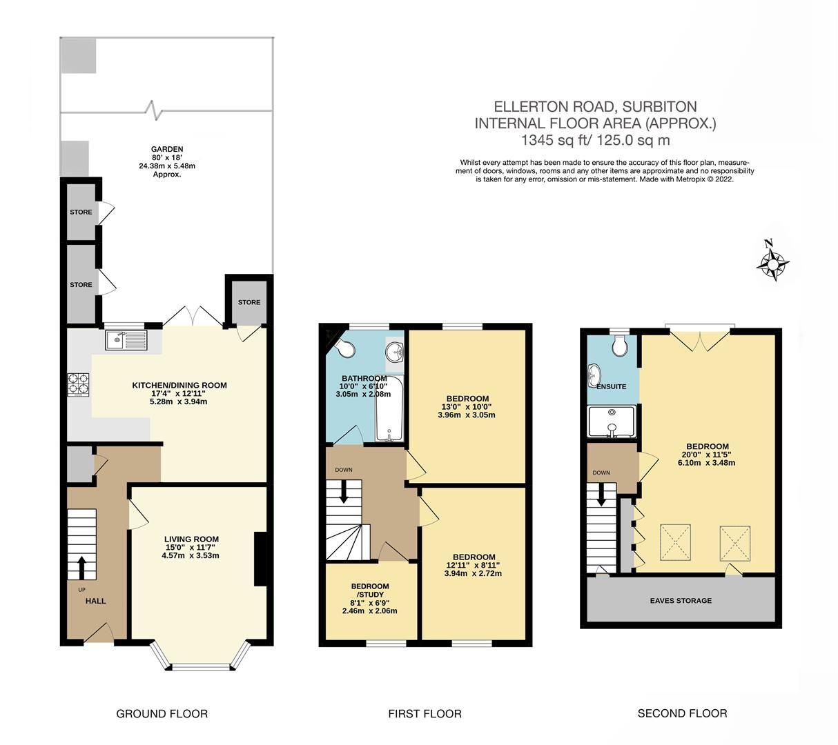4 bed end terrace house for sale in Ellerton Road, Tolworth, Surbiton