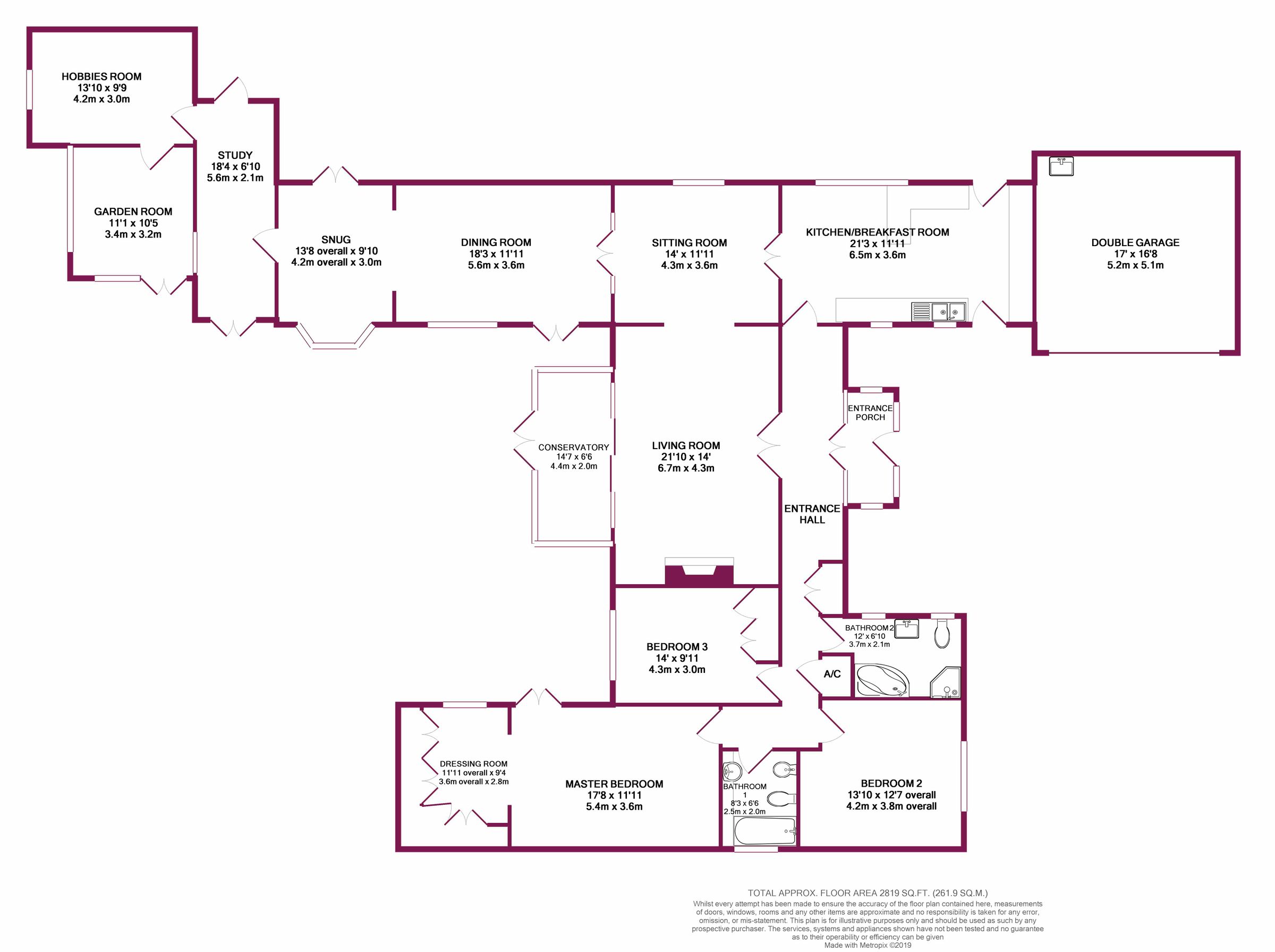 3 bed detached bungalow for sale in Craigweil Manor, The Drive