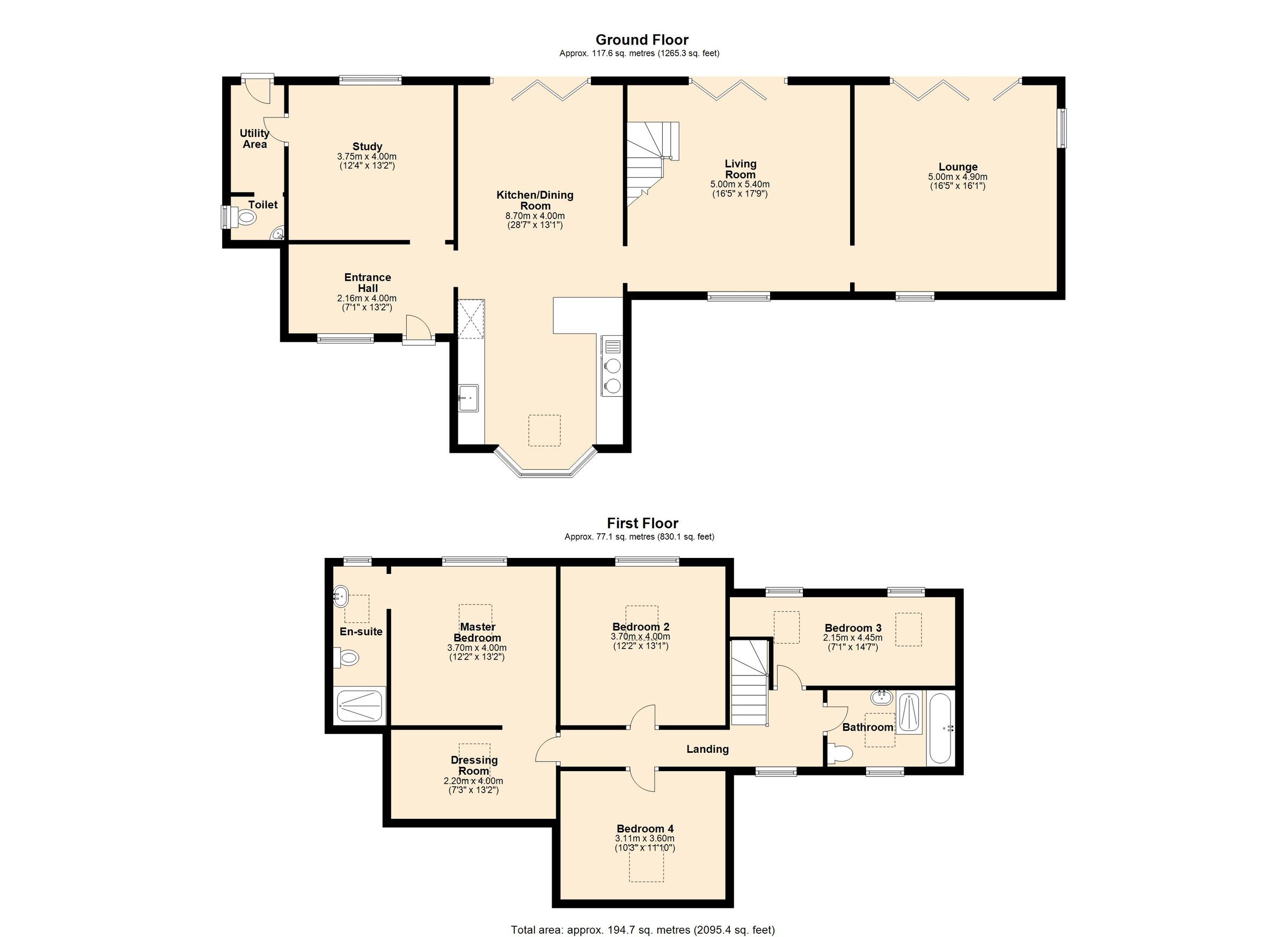 5 bed detached house for sale in Greaves House Lane, Lepton