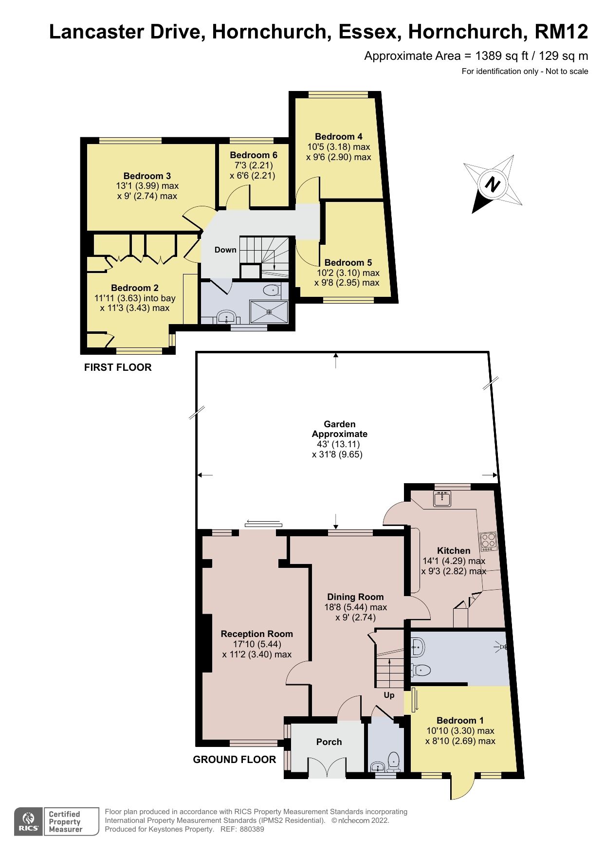 6 bed semidetached house for sale in Lancaster Drive, Hornchurch RM12