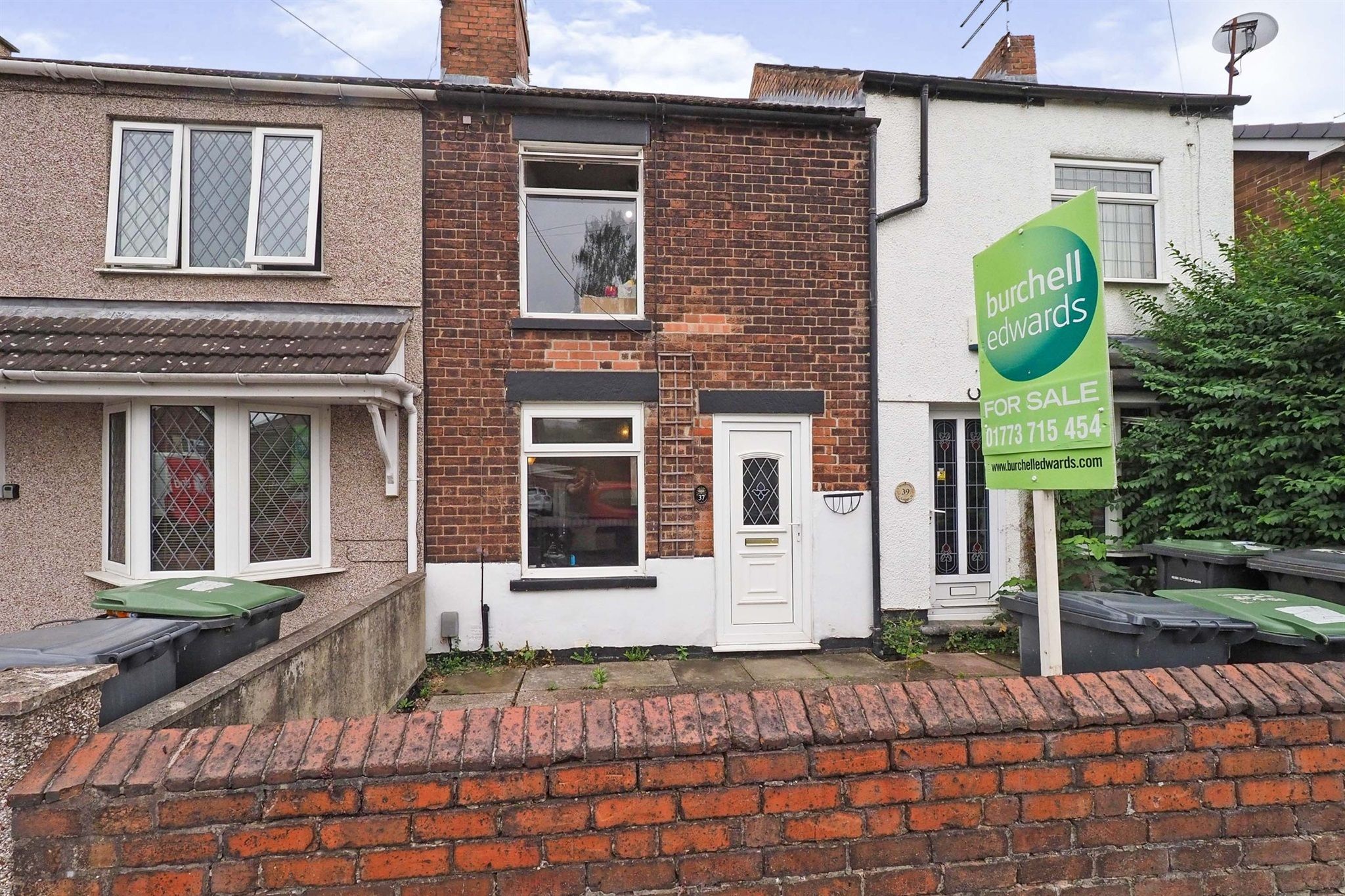 1 bed terraced house for sale in Chewton Street, Eastwood, Nottingham