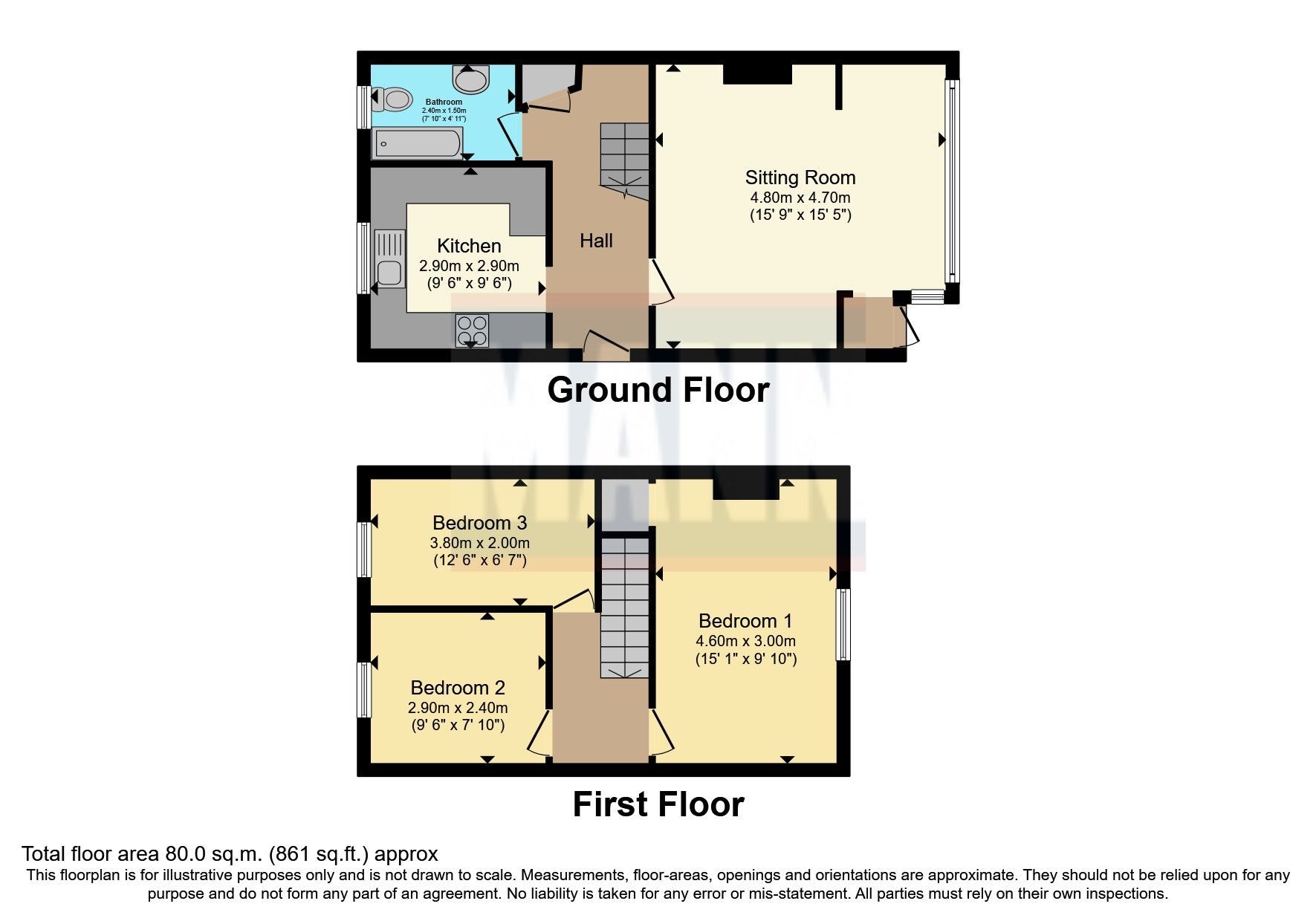 3 bed end terrace house for sale in Second Avenue, Farlington