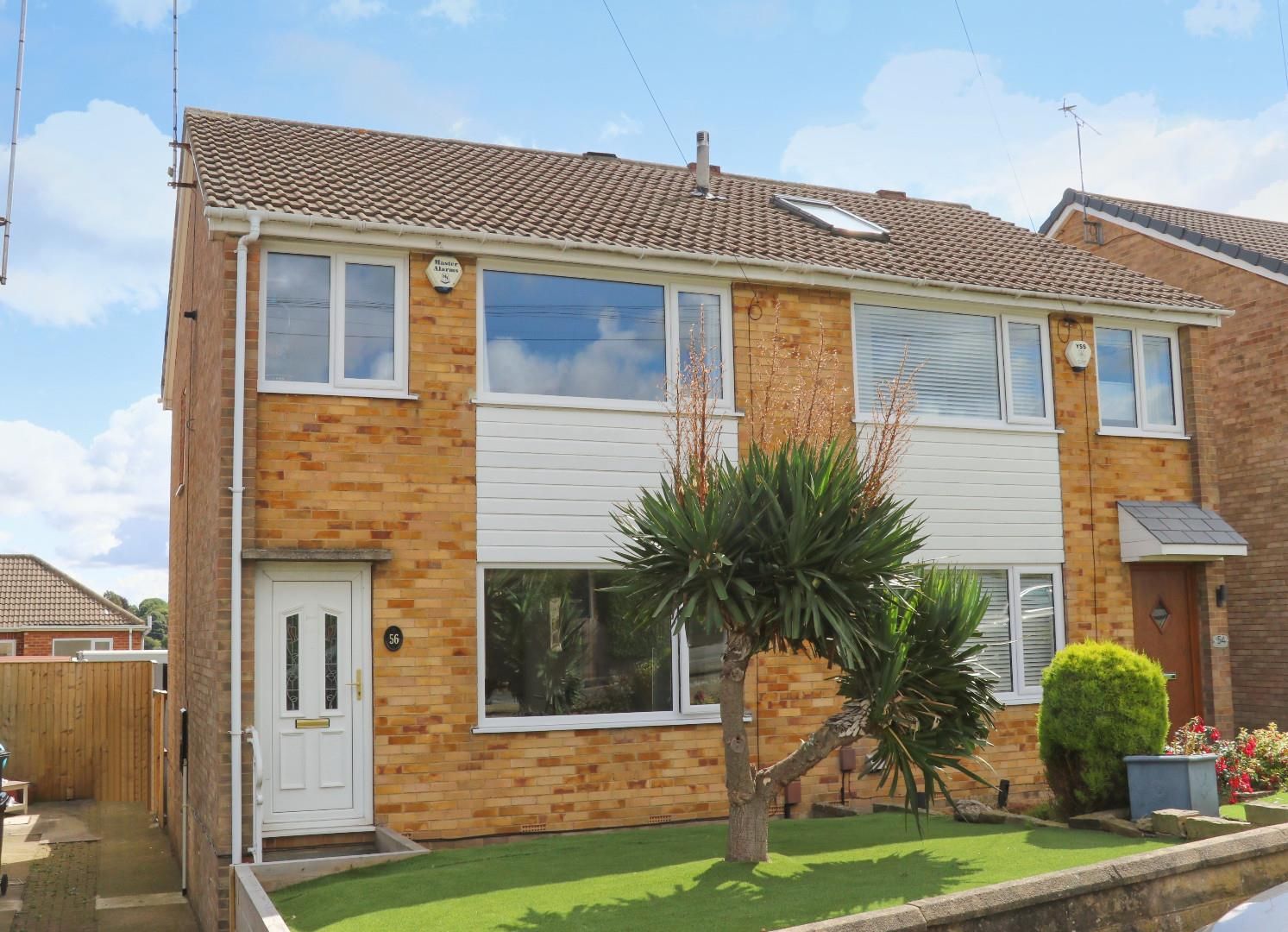 3 bed semidetached house for sale in Cherry Tree Crescent, Farsley