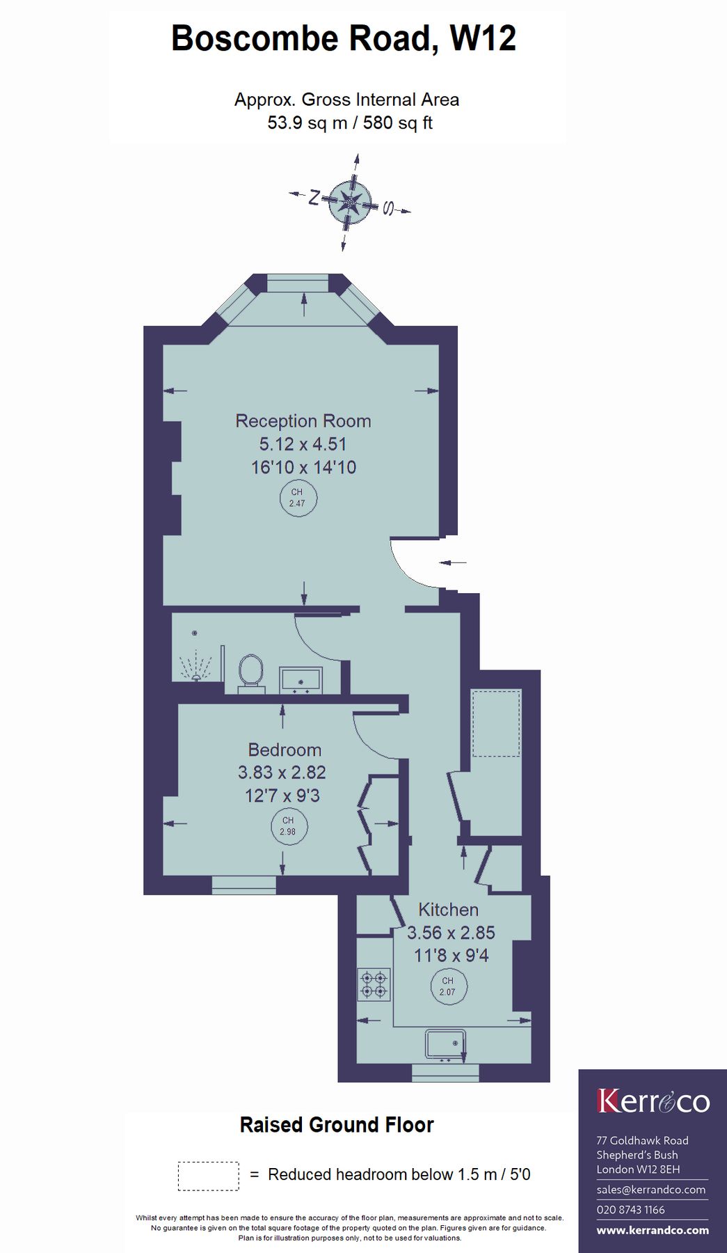 1 bed flat for sale in Road, London W12 Zoopla