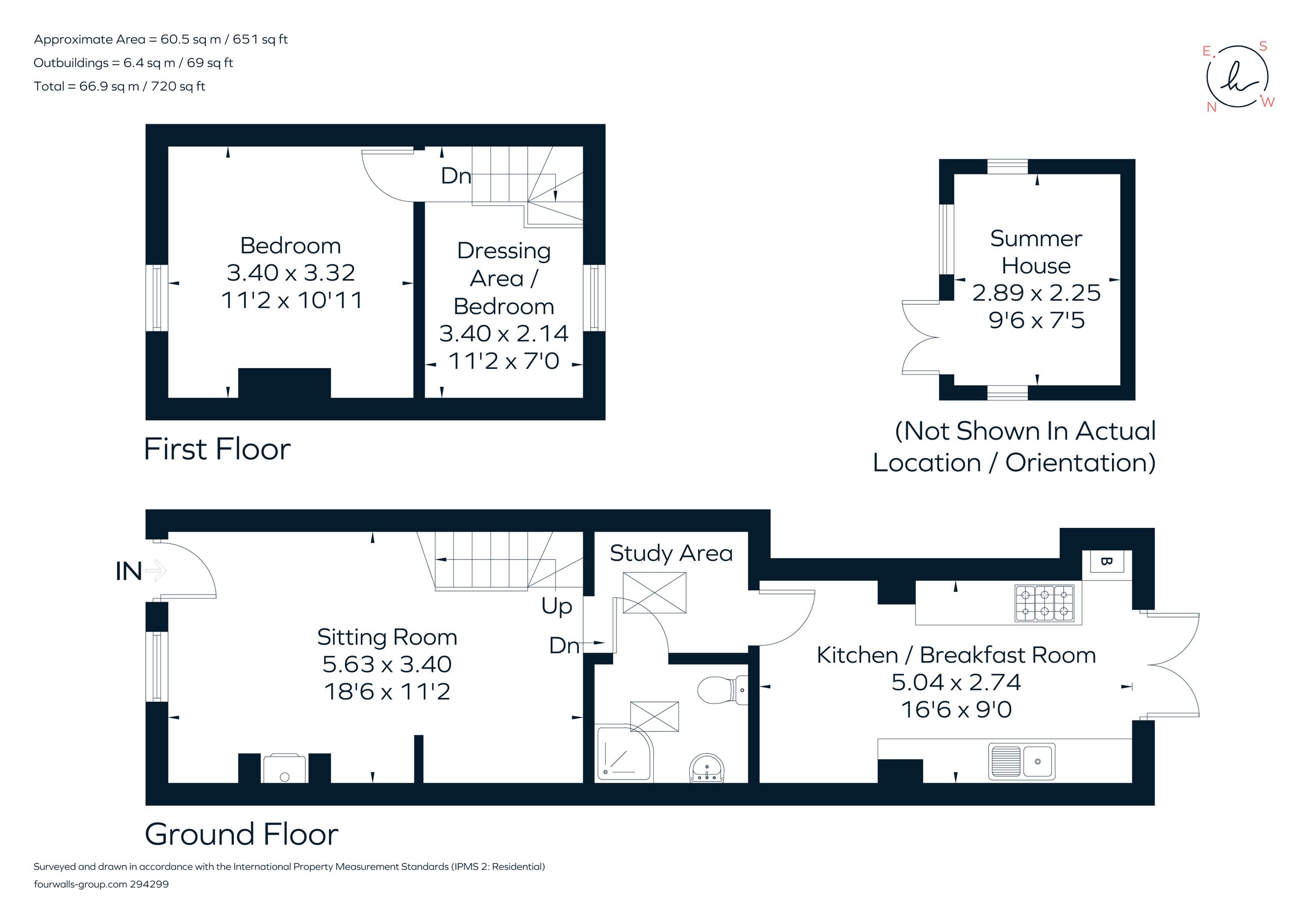1 bed terraced house for sale in Road, Marlow, Buckinghamshire