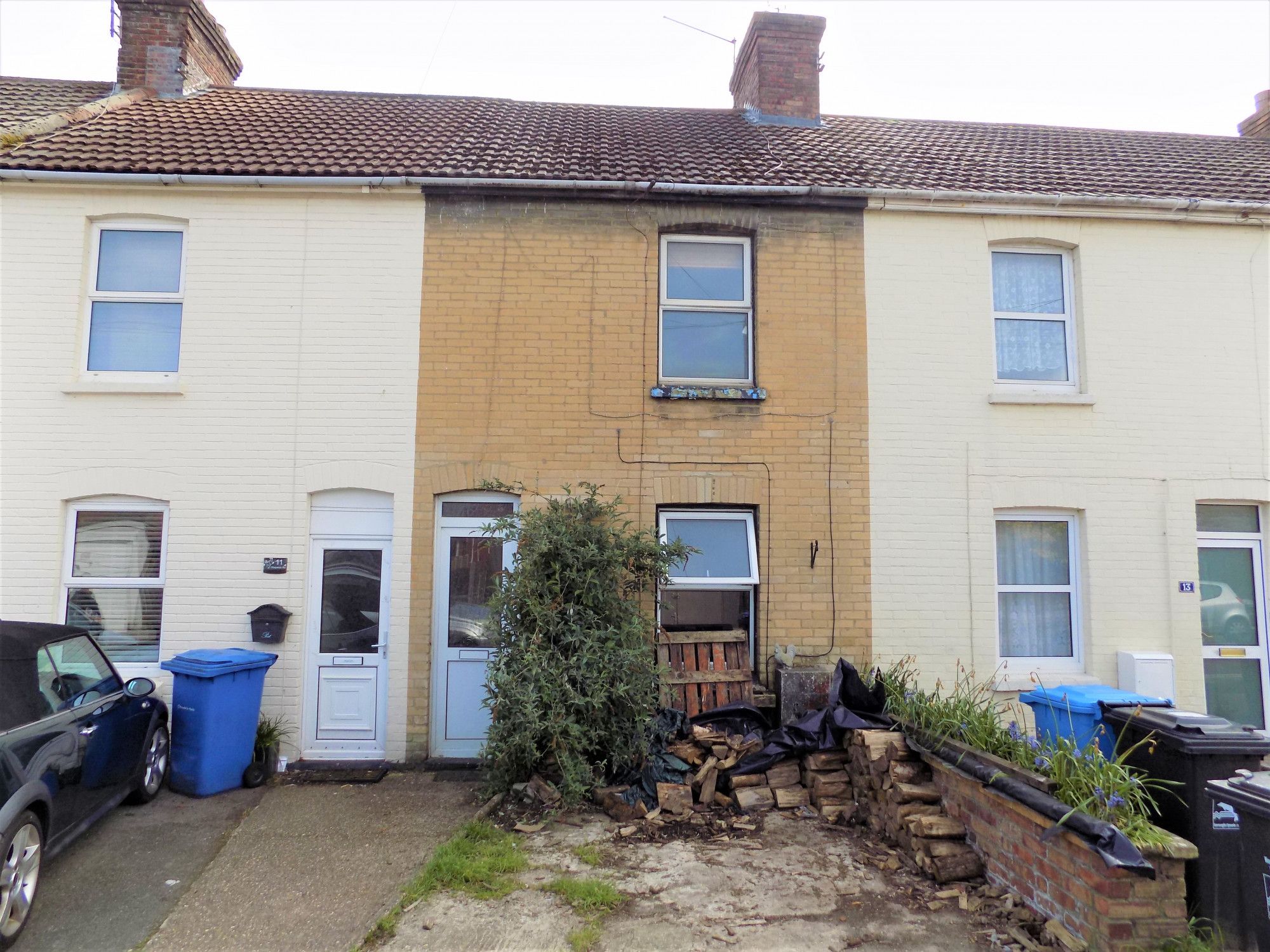 2 bed terraced house for sale in Shapwick Road, Hamworthy, Poole BH15