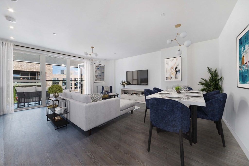 New home, 2 bed flat for sale in "Sealey Tower" at 1 Academy House