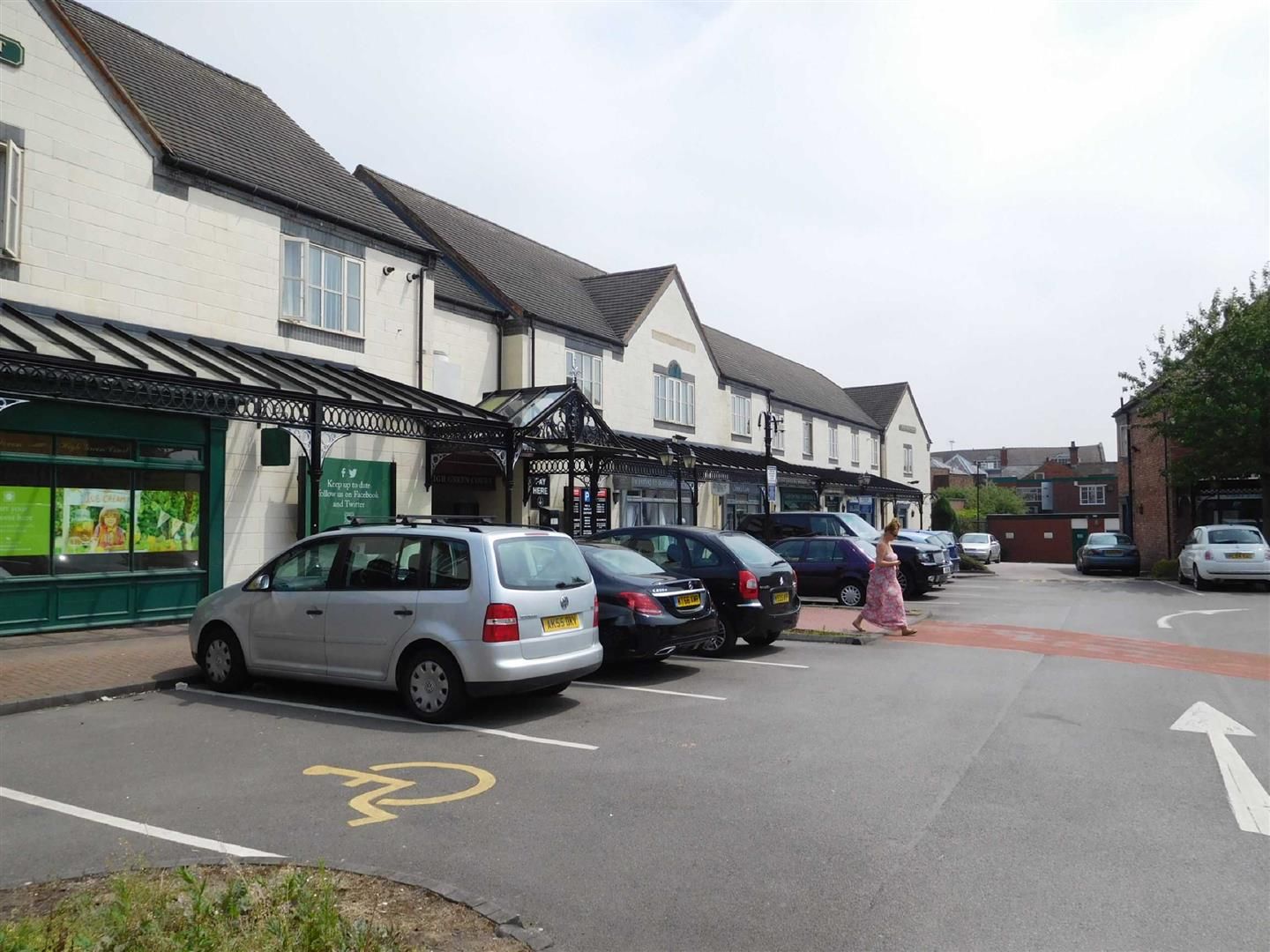 Retail premises to let in High Green Court, Newhall Street, Cannock