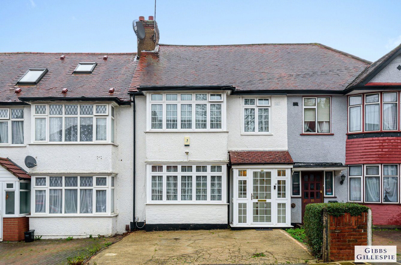 3 bed terraced house for sale in Dudley Gardens, Harrow, Middlesex HA2