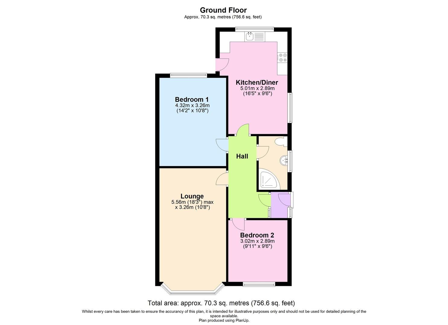 2 bed semidetached bungalow for sale in Oak Avenue, Bare, Morecambe