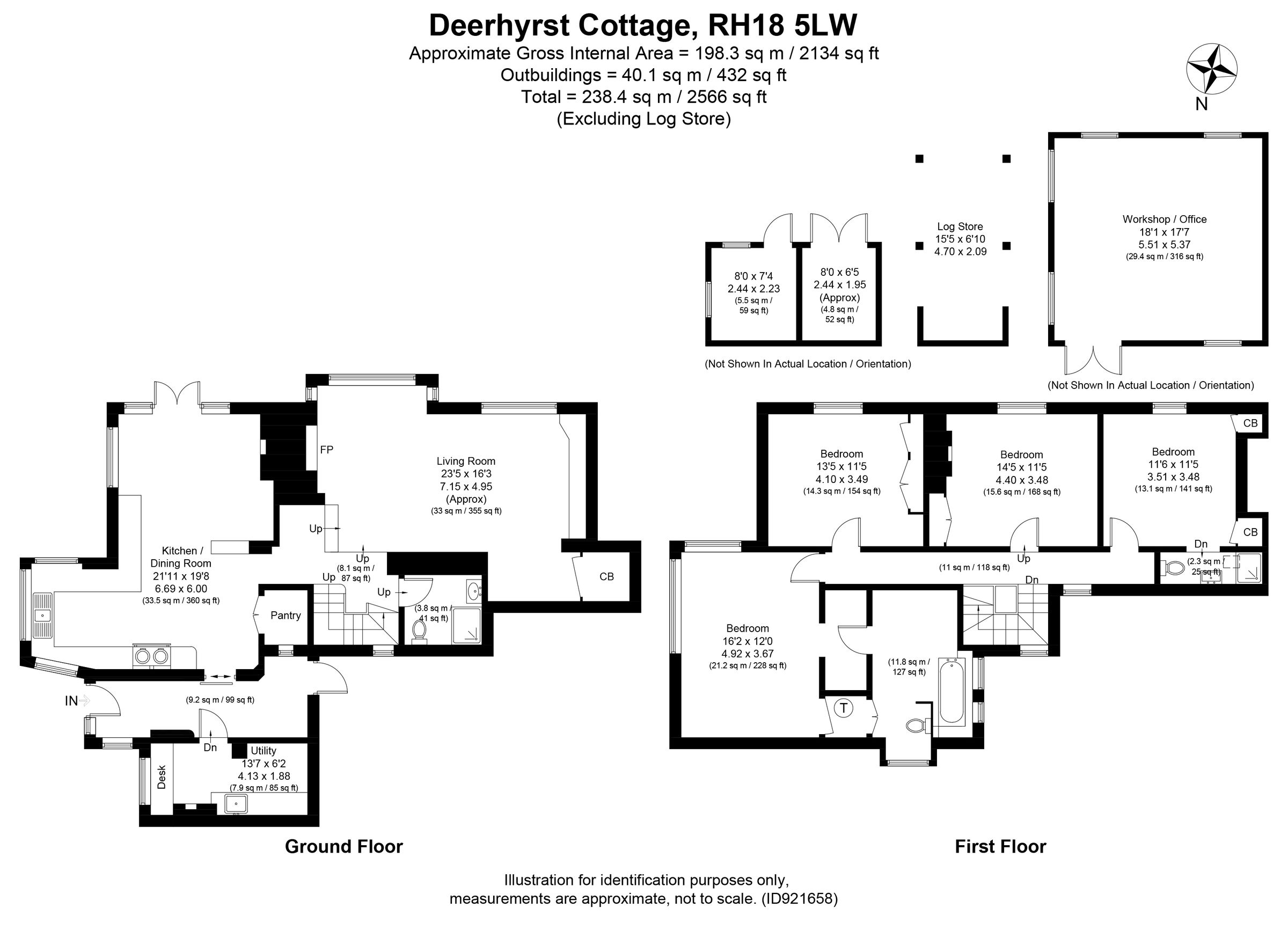 4 bed semidetached house for sale in Tompsets Bank, Forest Row RH18