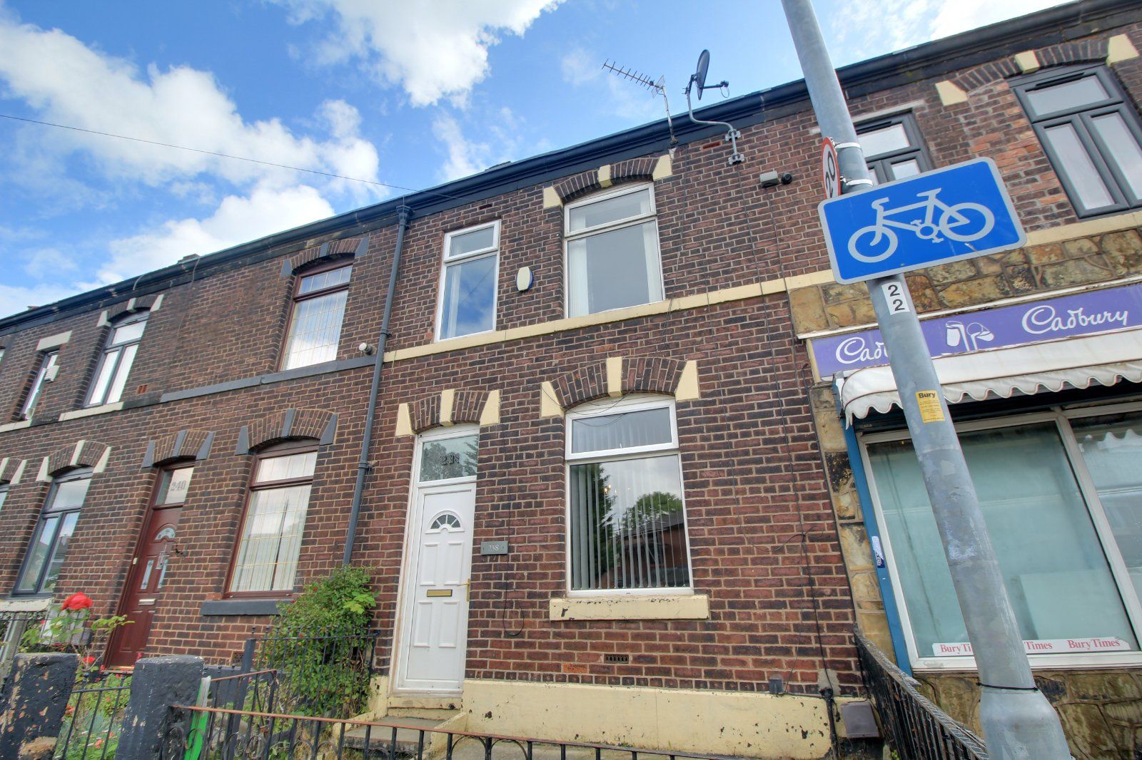3 bed terraced house to rent in Hornby Street, Bury, Greater Manchester