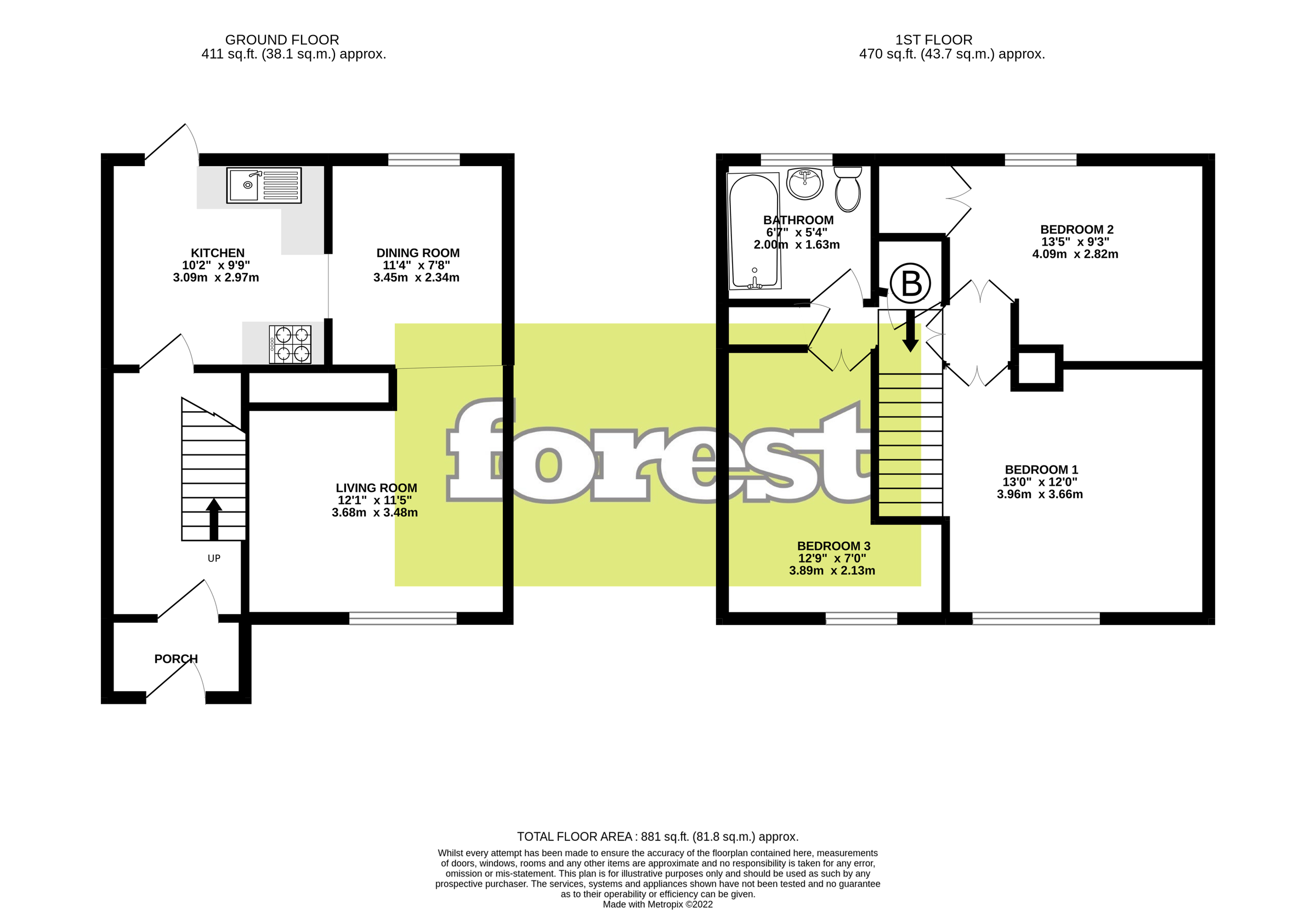 3 bed terraced house for sale in Saxon Avenue, Hanworth, Middlesex TW13