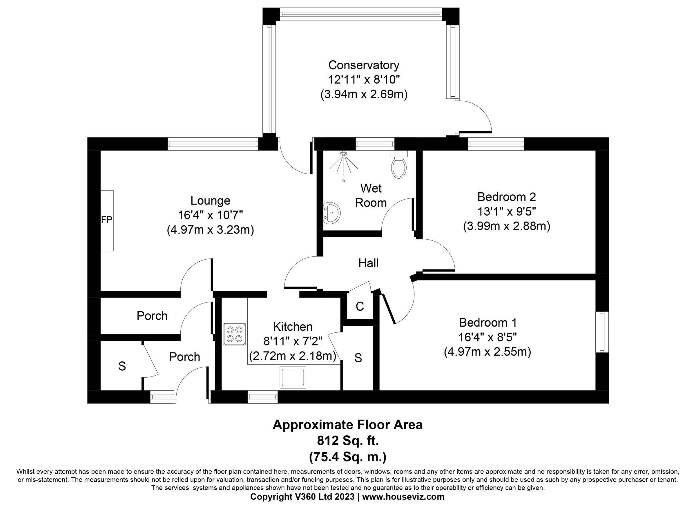 2 bed bungalow for sale in Holly Court, Outwood, Wakefield WF1 Zoopla