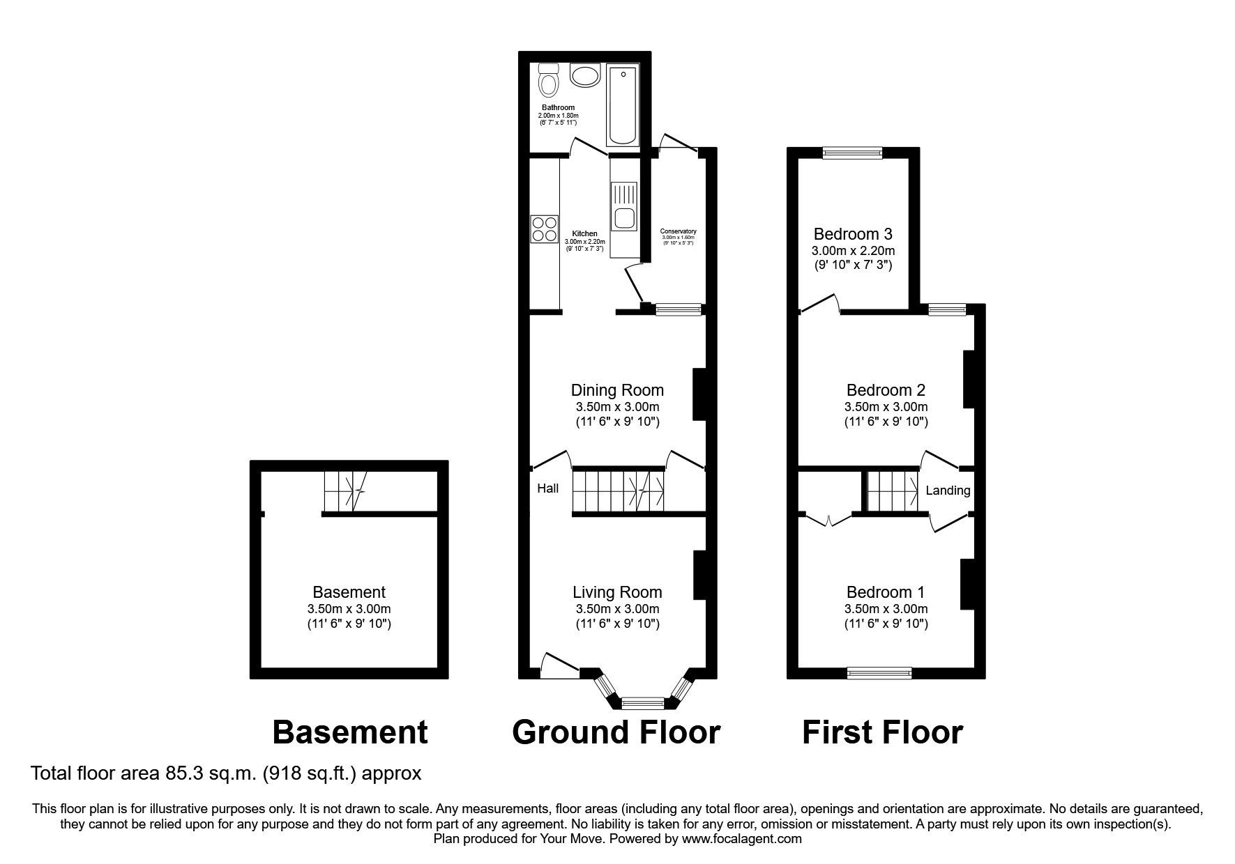3 bed terraced house for sale in Seaview Road, Gillingham, Kent ME7
