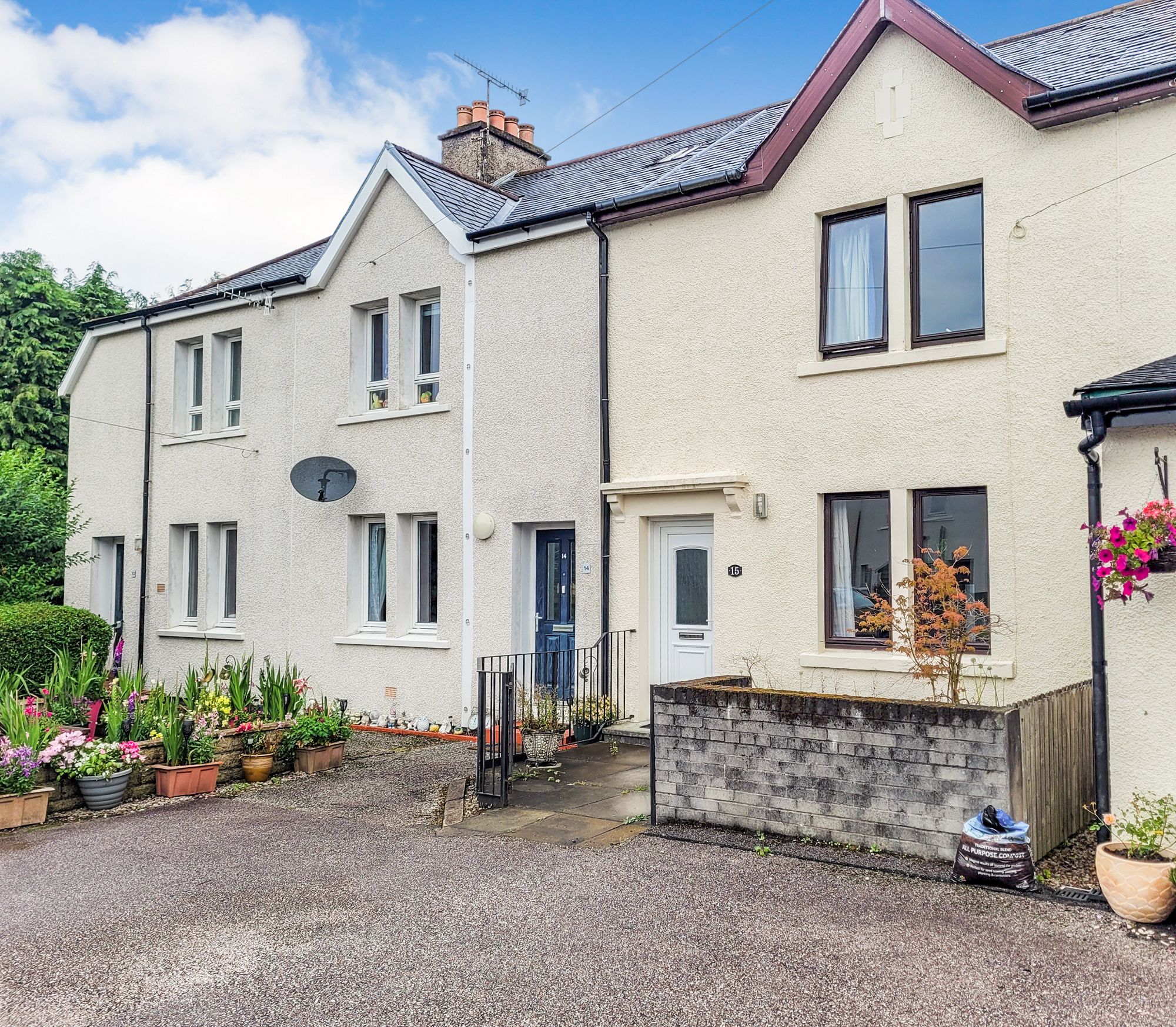 2 bed town house for sale in 15 Jubilee Terrace, Lochgilphead, Argyll