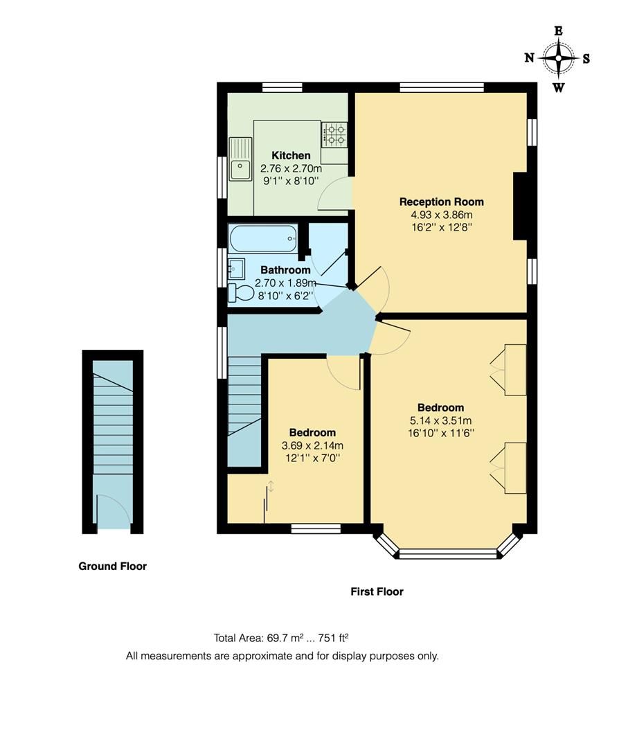 2 bed flat to rent in Farnley Road, London E4 Zoopla
