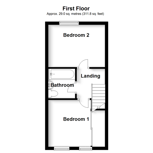 2 bed terraced house for sale in Little Meadow, Bar Hill, Cambridge CB23 Zoopla