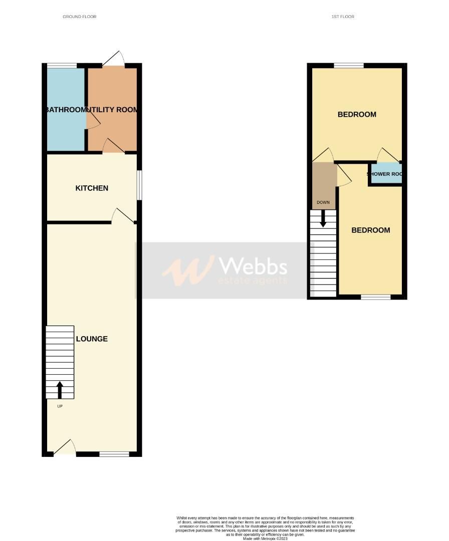 2 bed semidetached house to rent in Heath Street, Hednesford, Cannock