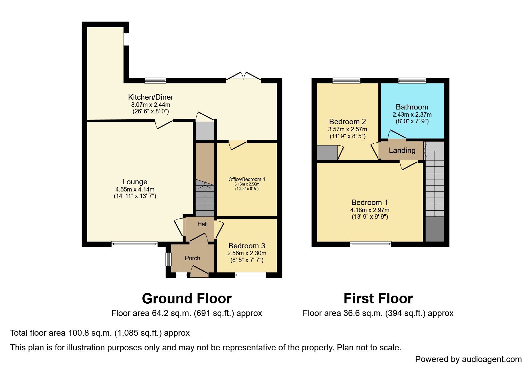 2 bed semidetached house for sale in Church Avenue, West Sleekburn