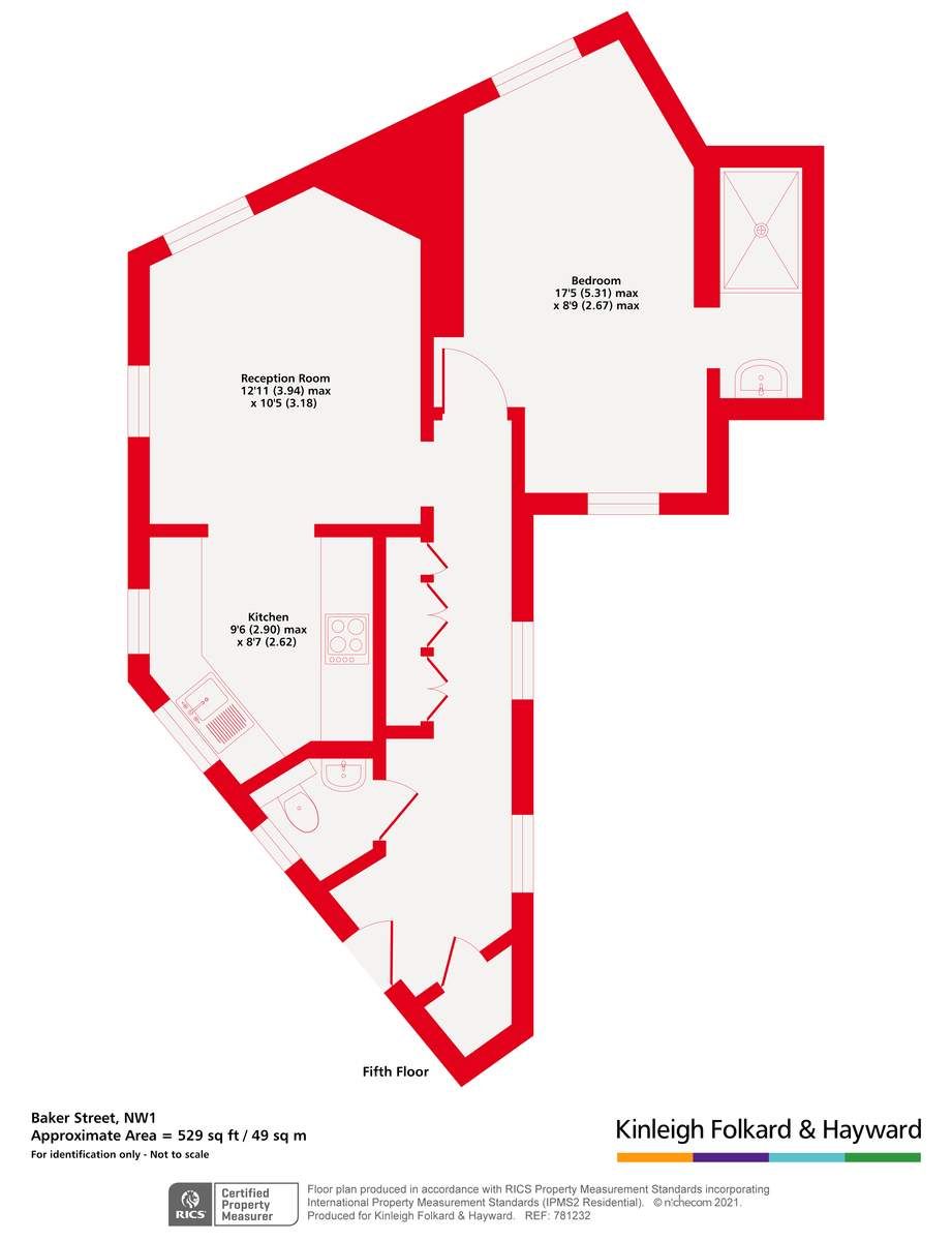 1 bed flat for sale in Baker Street, London NW1 Zoopla