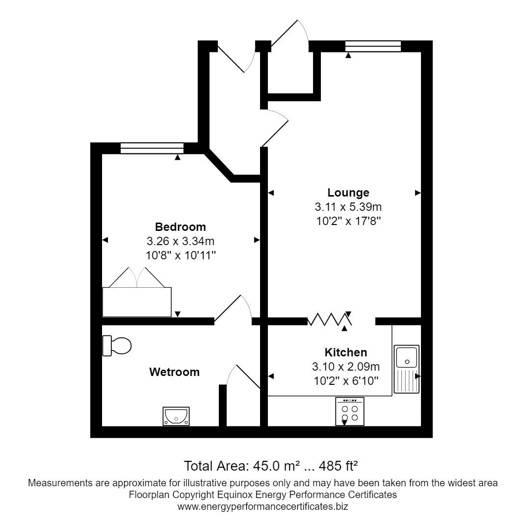 1 bed property for sale in Gladstone Court, Mildmay Road, Chelmsford