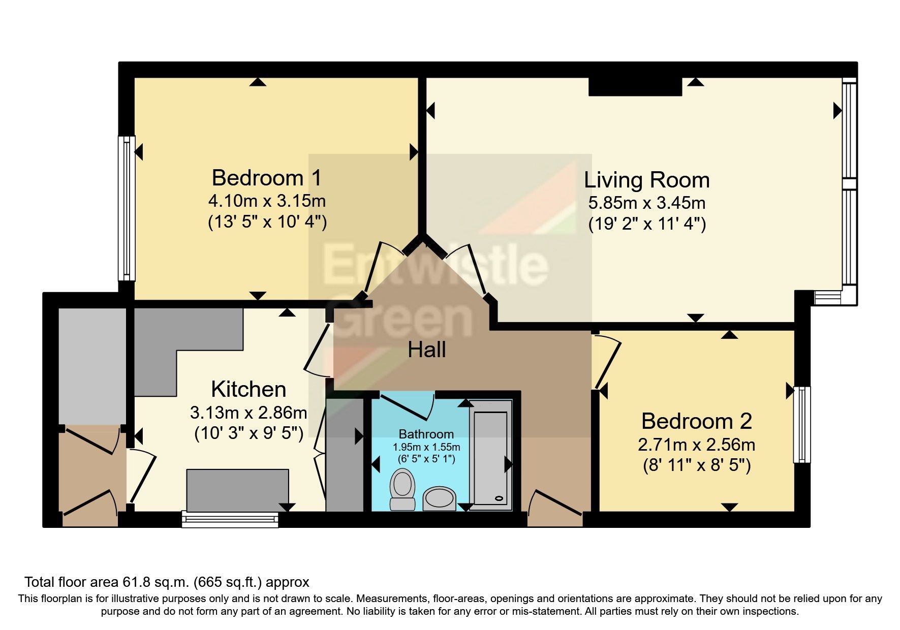 2 bed bungalow for sale in Eskdale Crescent, Blackburn BB2 Zoopla