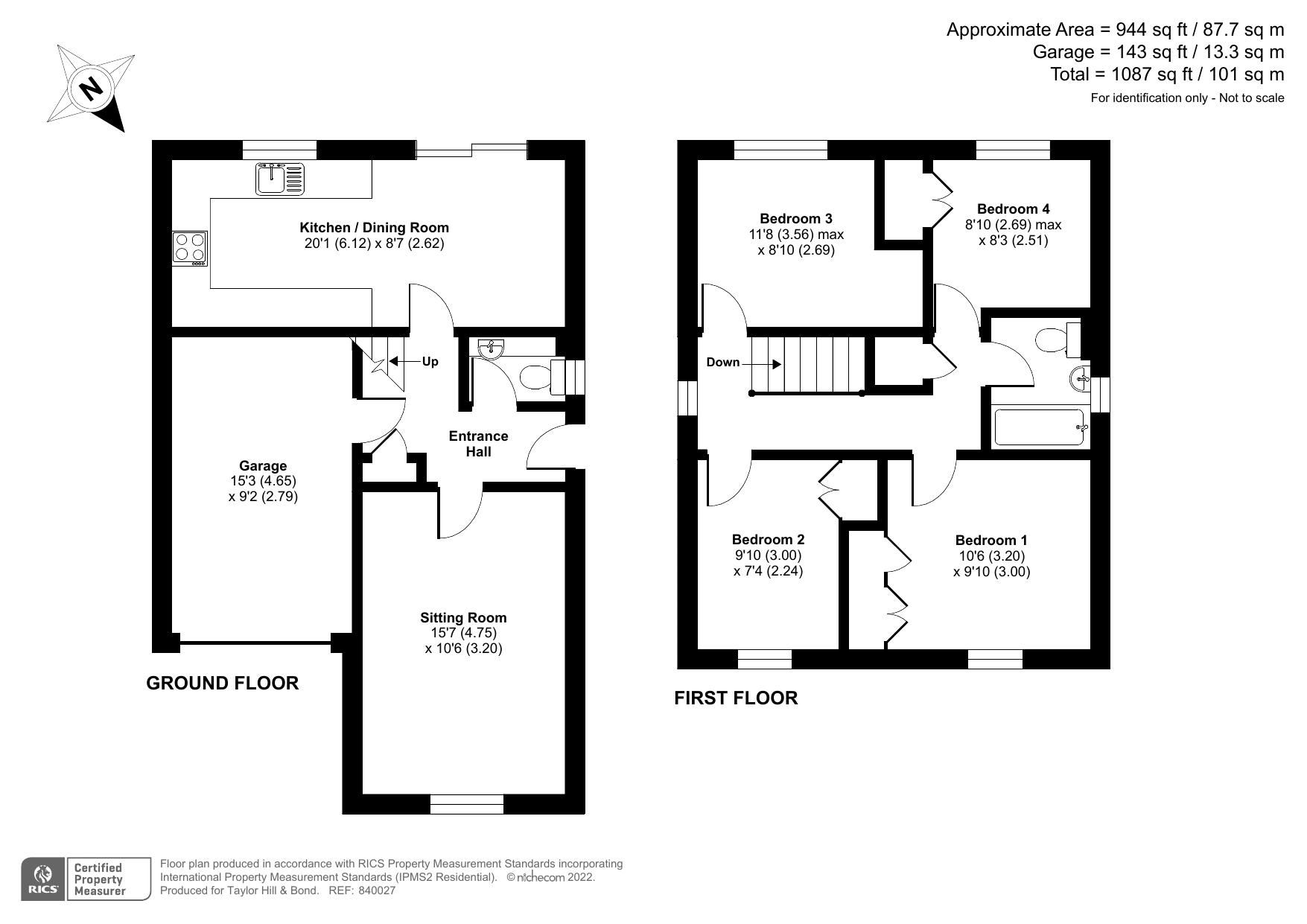 4 bed detached house for sale in White Oak Way, Anna Valley, Andover
