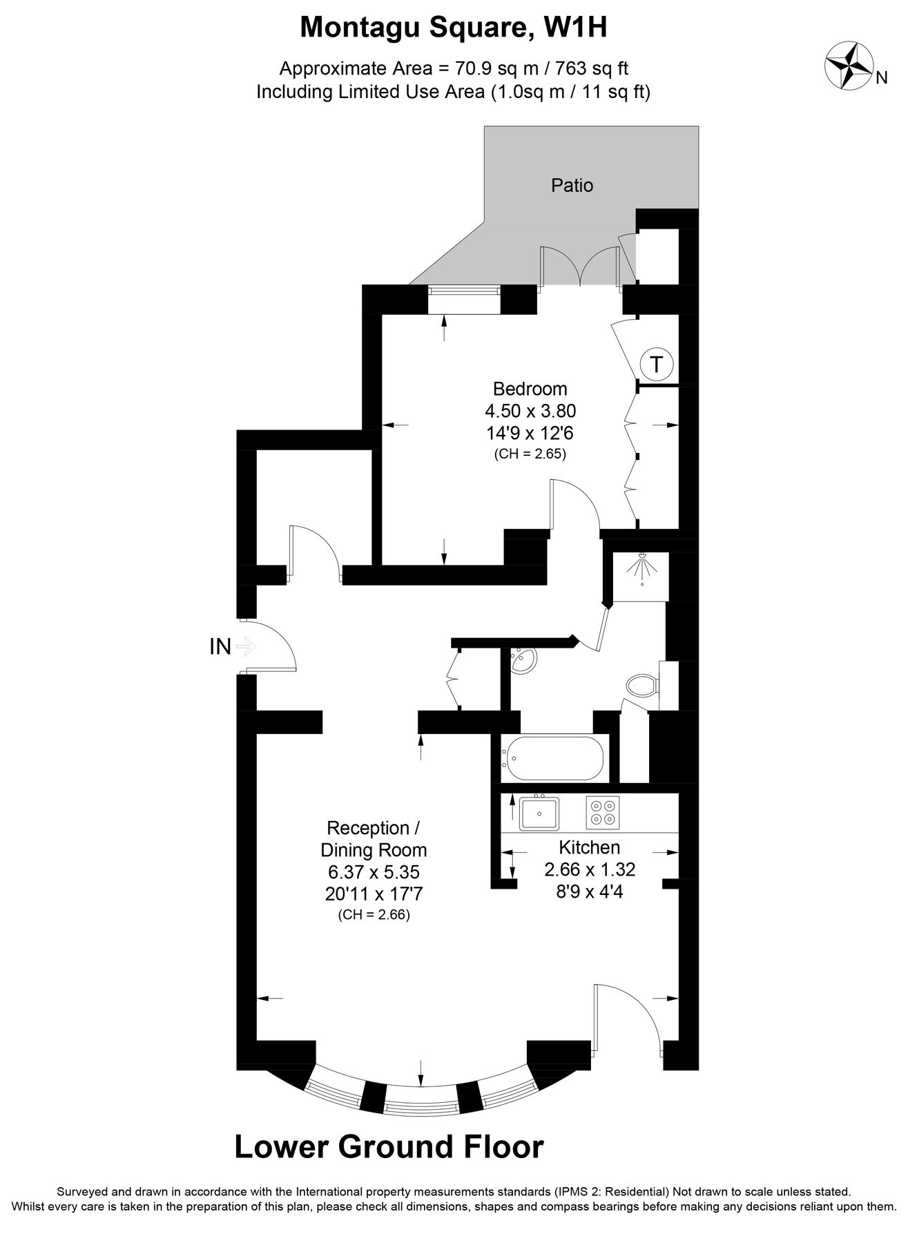 1 bed flat to rent in Montagu Square, Marylebone W1H Zoopla