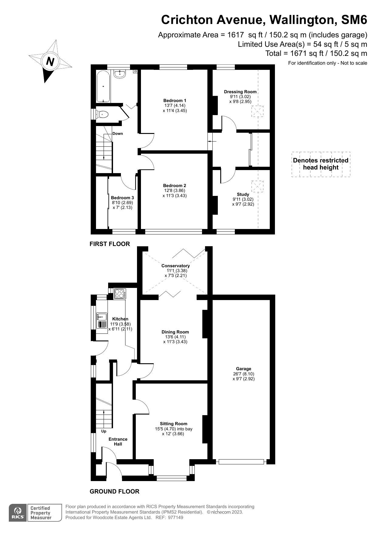 3 bed detached house for sale in Crichton Avenue, Wallington SM6 Zoopla