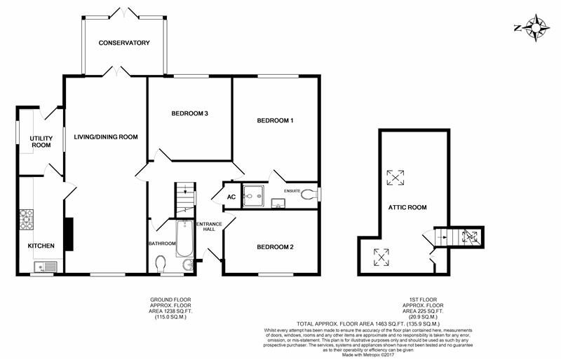 3 bed bungalow for sale in Lawnswood, Cromwell Road, Malvern